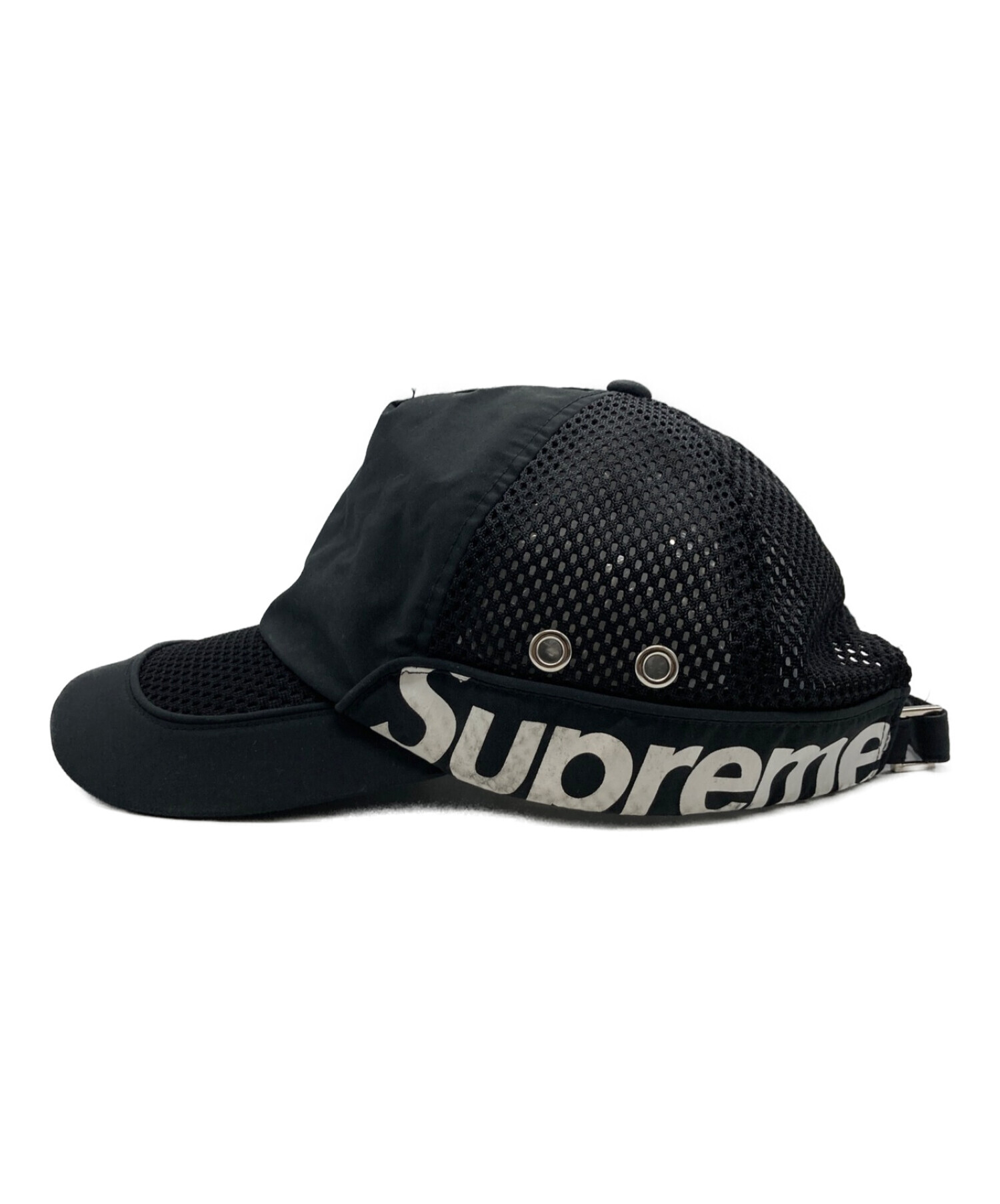 中古・古着通販】SUPREME (シュプリーム) キャップ ブラック｜ブランド