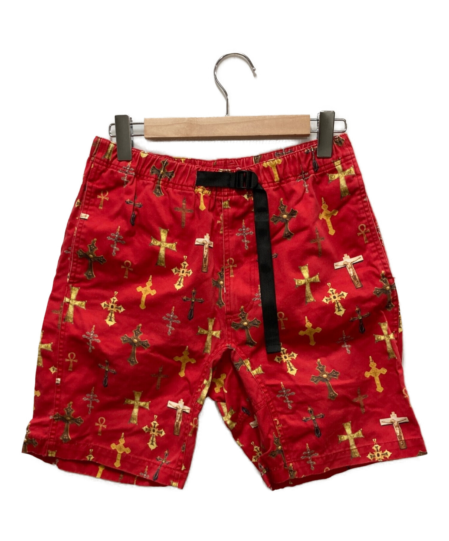 supreme crosses belted short