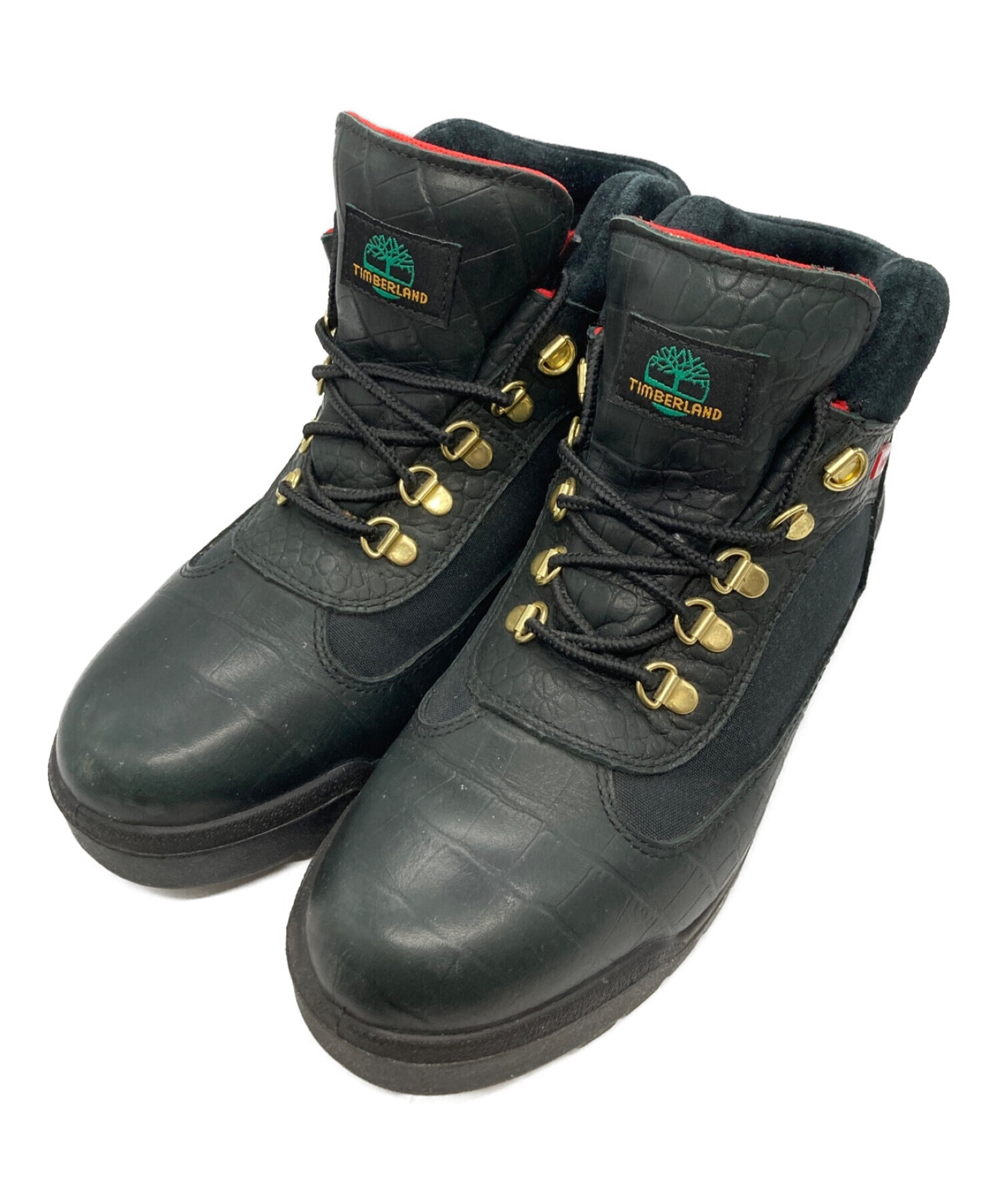 Timberland (ティンバーランド) SUPREME (シュプリーム) Field Boots ブラック サイズ:28cm
