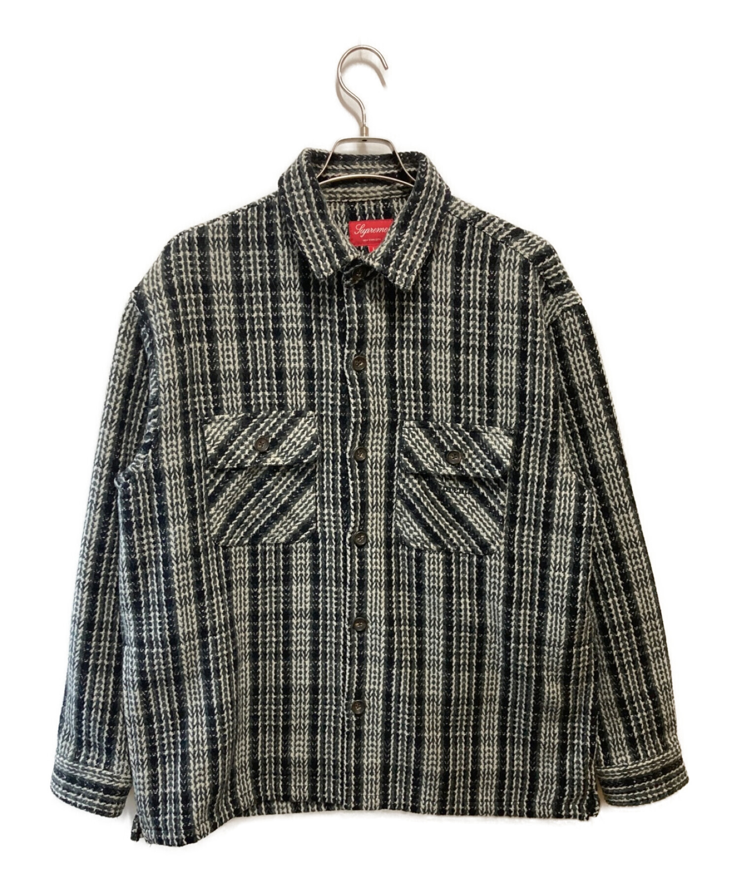 中古・古着通販】SUPREME (シュプリーム) Heavy Flannel Shirt グレー