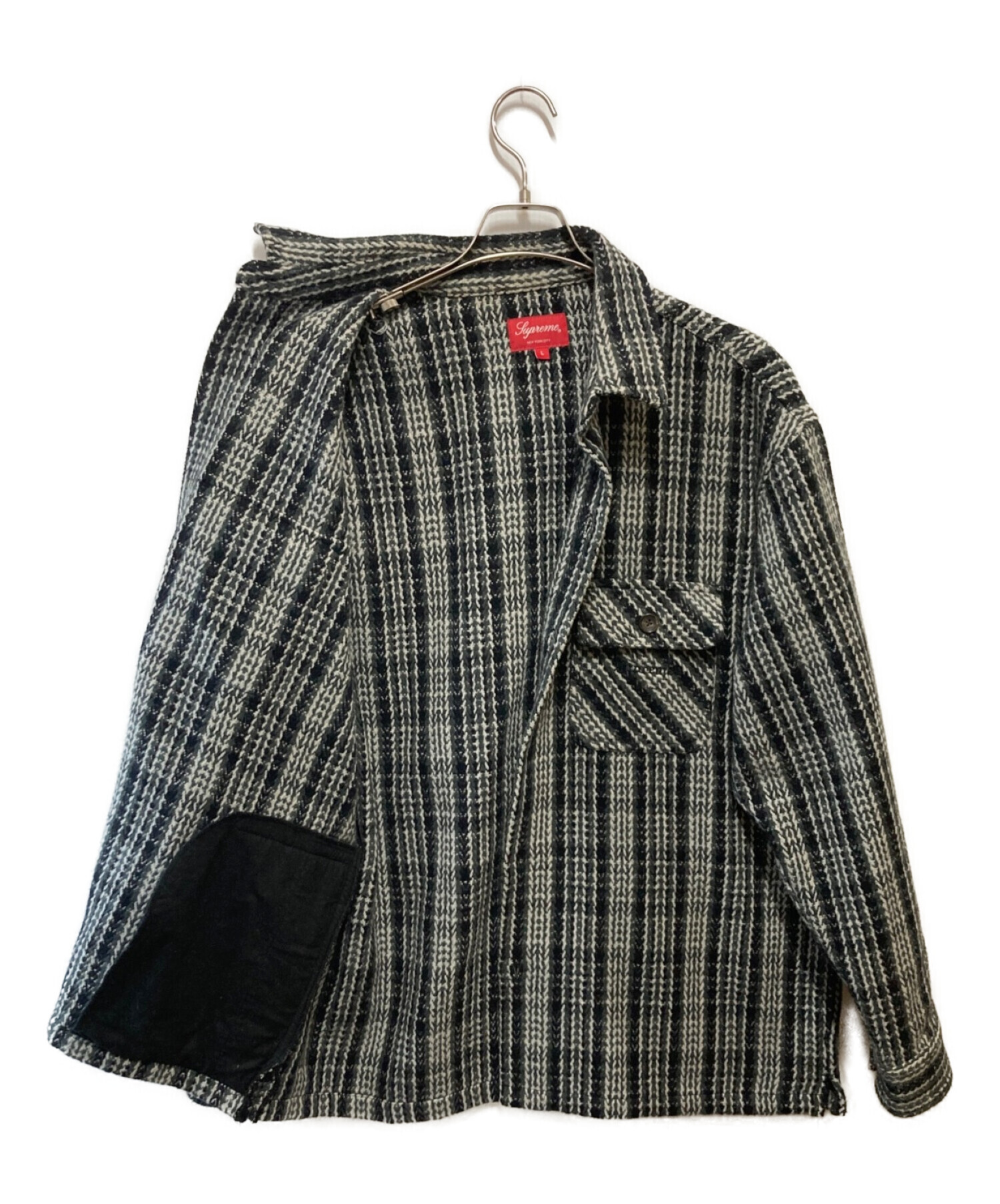 中古・古着通販】SUPREME (シュプリーム) Heavy Flannel Shirt グレー サイズ:Ｌ｜ブランド・古着通販  トレファク公式【TREFAC FASHION】スマホサイト