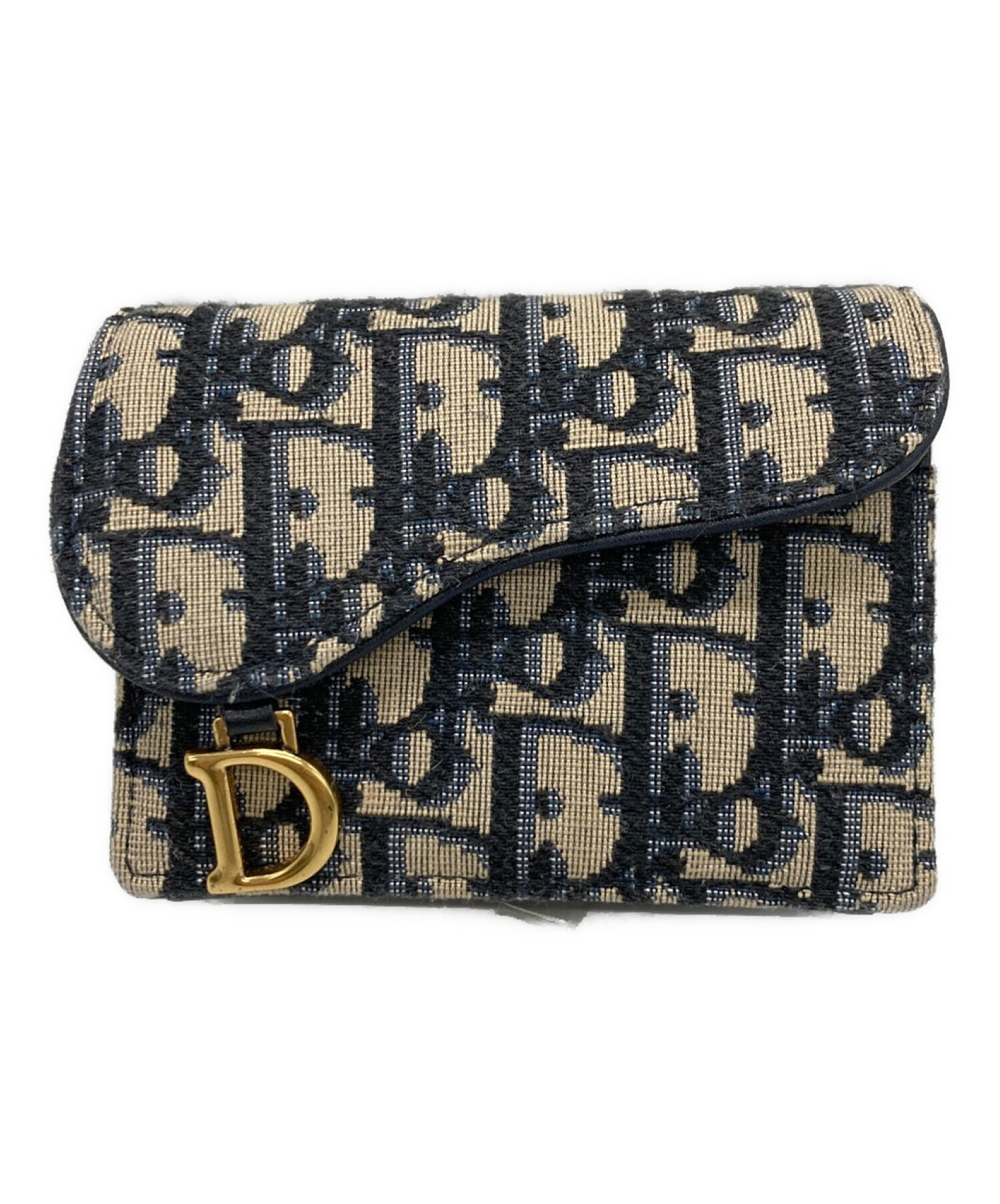 Dior SADDLE フラップ カードホルダー 財布ファッション小物