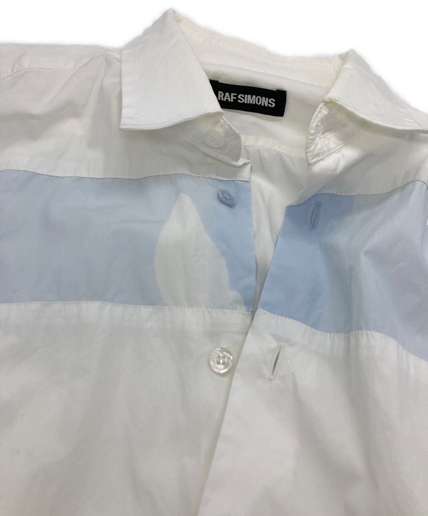 中古・古着通販】RAF SIMONS (ラフシモンズ) シャツ ホワイト サイズ