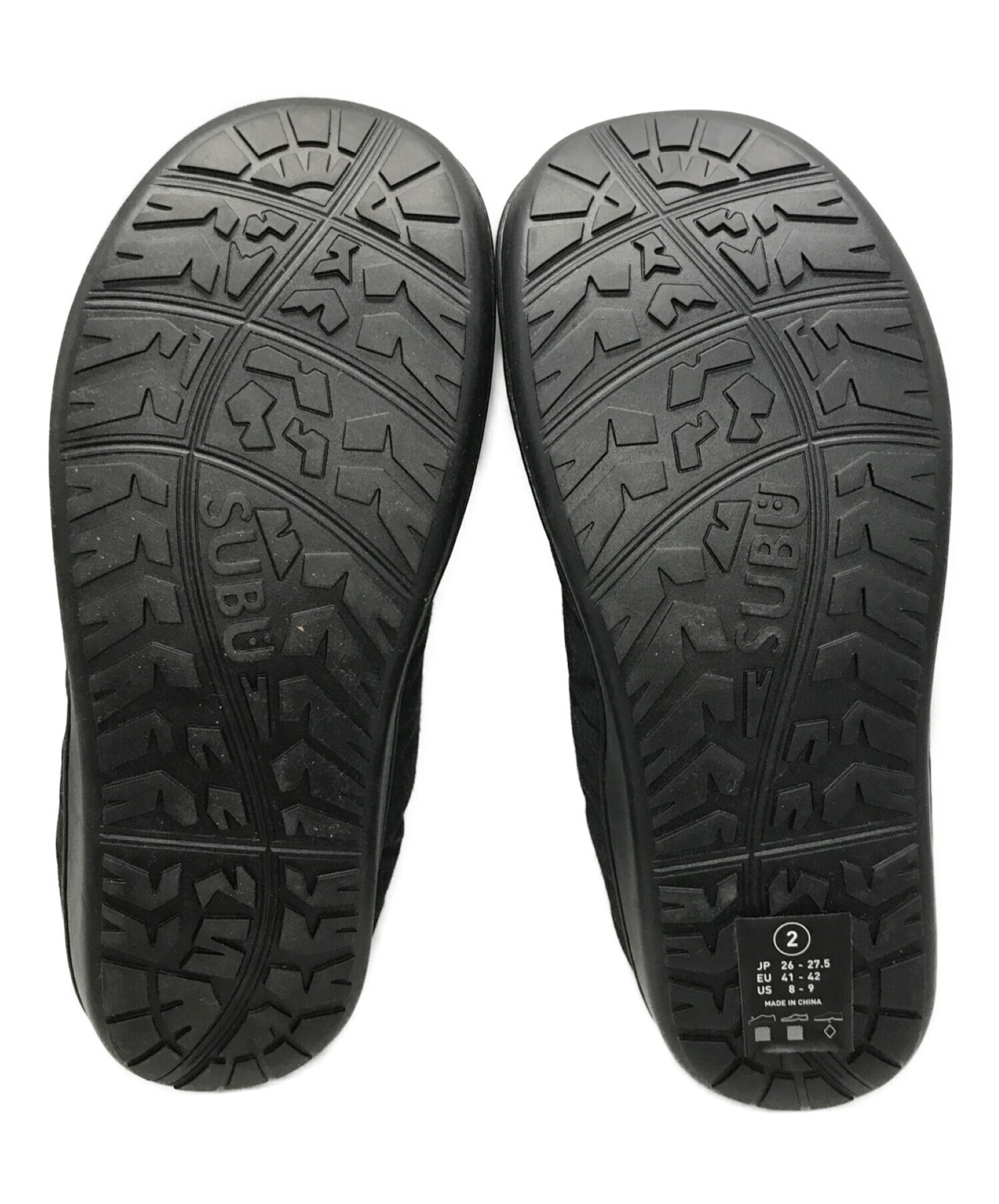 中古・古着通販】SUBU (スブ) NANGA (ナンガ) TAKIBI WINTER SANDAL ブラック サイズ:2｜ブランド・古着通販  トレファク公式【TREFAC FASHION】スマホサイト