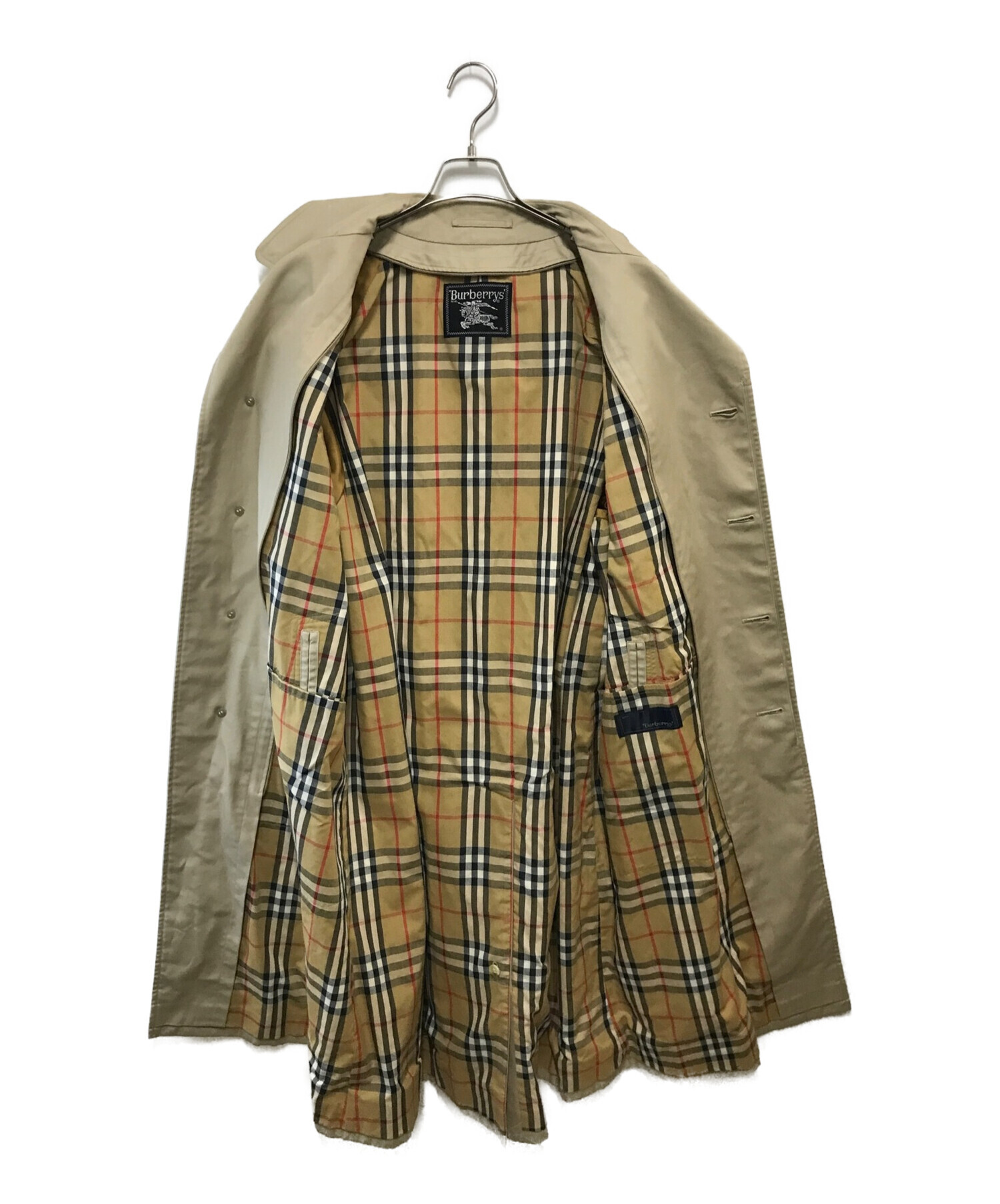 中古・古着通販】Burberry's (バーバリーズ) ｽﾃﾝｶﾗｰコート ベージュ