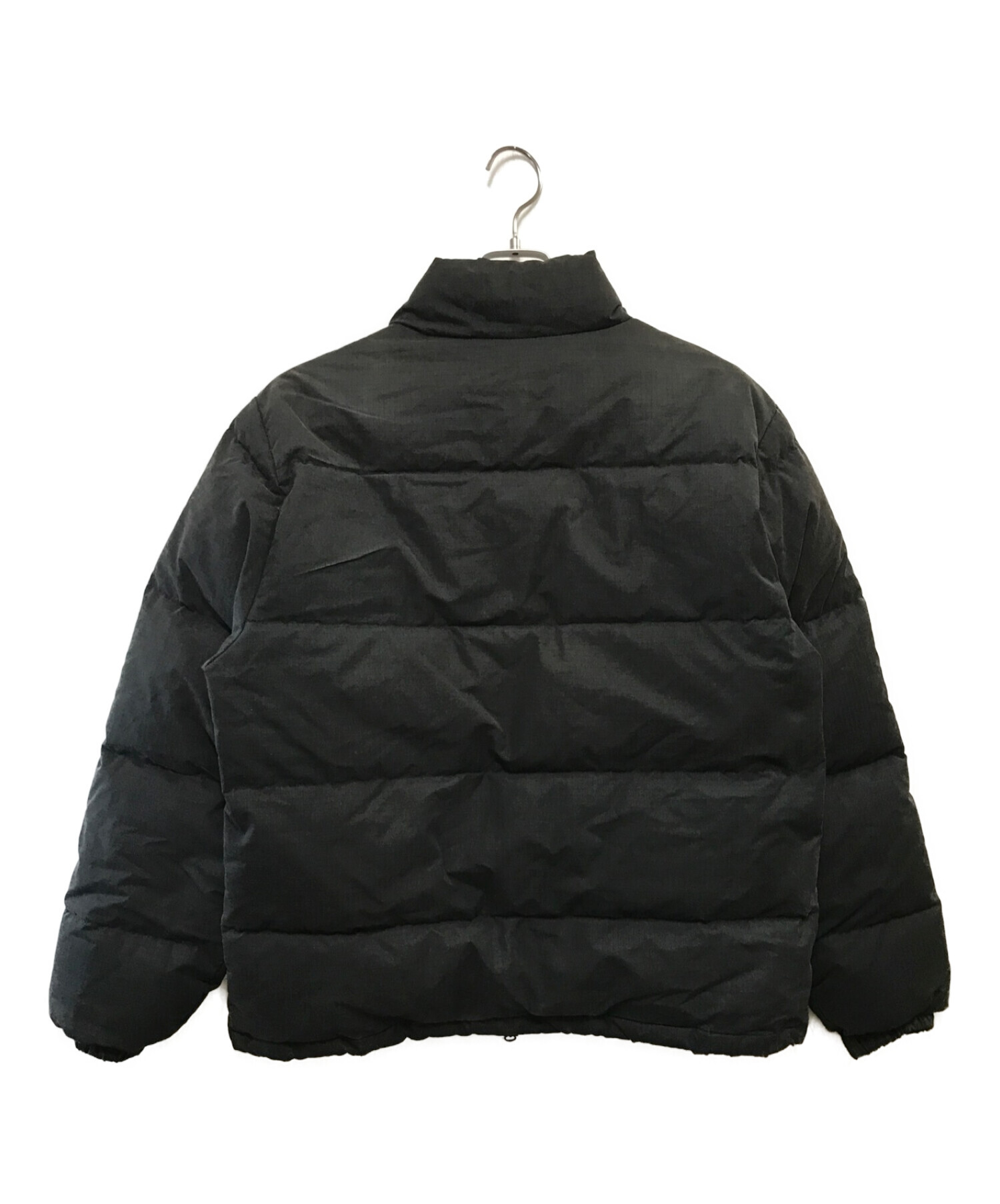 中古・古着通販】stussy (ステューシー) RIPSTOP DOWN PUFFER JACKET ブラック サイズ:Ｓ｜ブランド・古着通販  トレファク公式【TREFAC FASHION】スマホサイト