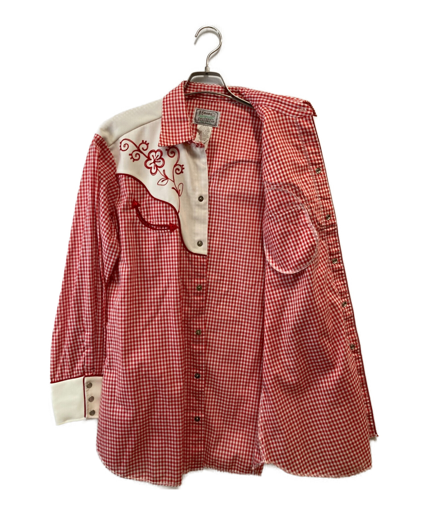 ヴィンテージ H BAR C/ウエスタンシャツ /サイズ16/70年代タグ - シャツ