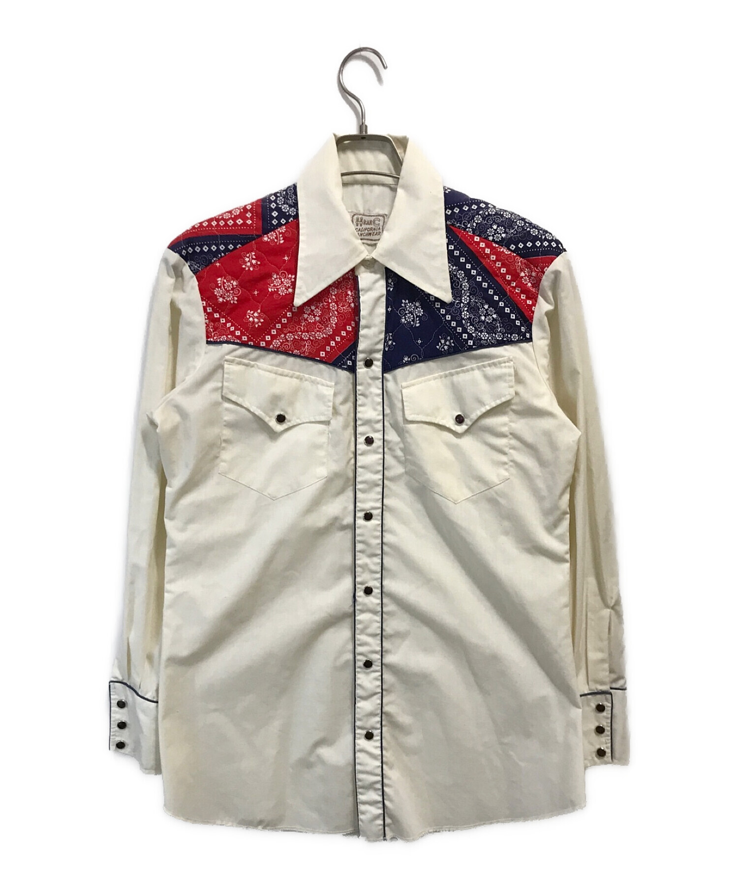 エイチバーシー HbarC WESTERN SHIRT ウエスタンシャツ 高品質