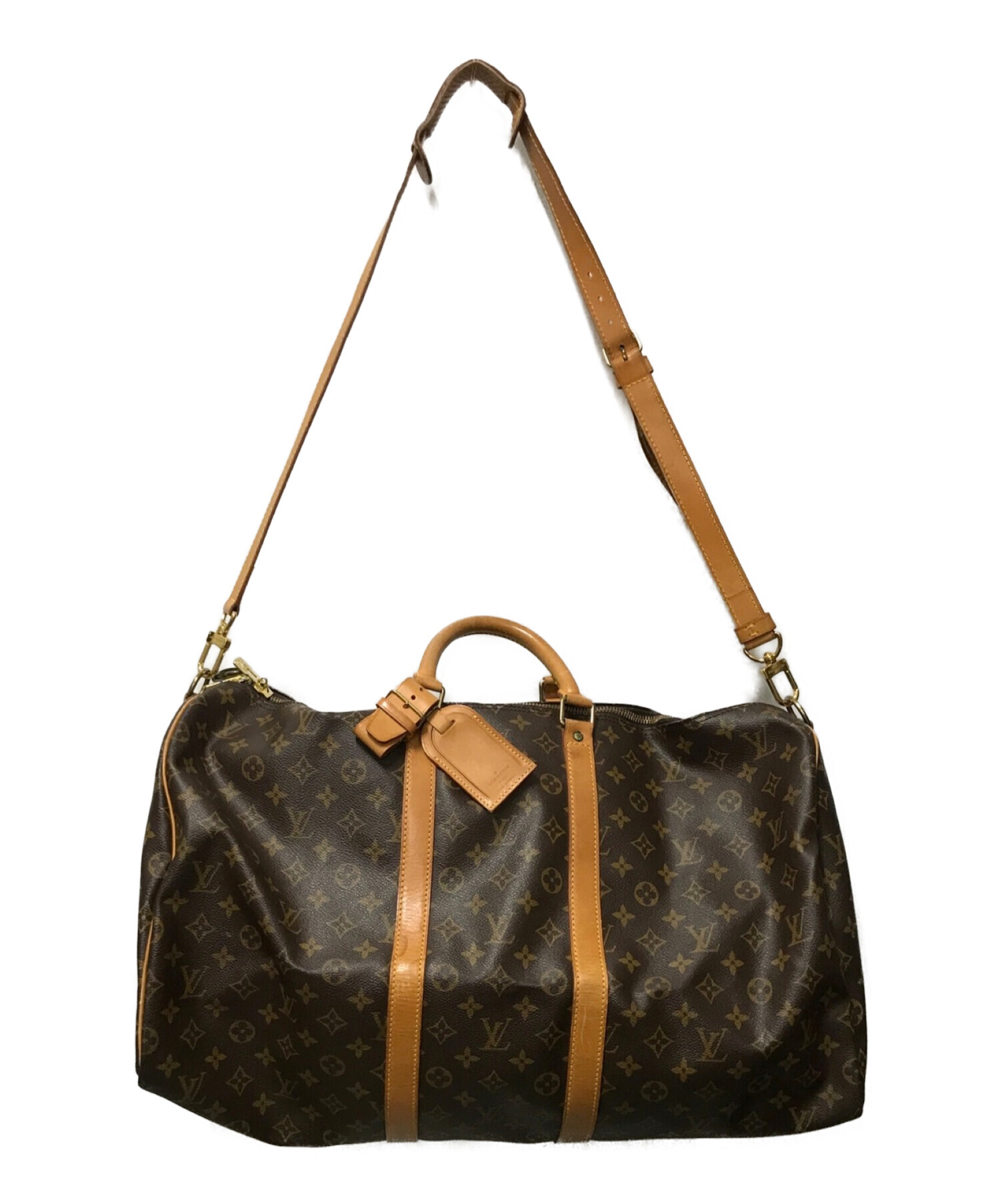 中古・古着通販】LOUIS VUITTON (ルイ ヴィトン) ボストンバッグ ブラウン｜ブランド・古着通販 トレファク公式【TREFAC  FASHION】スマホサイト