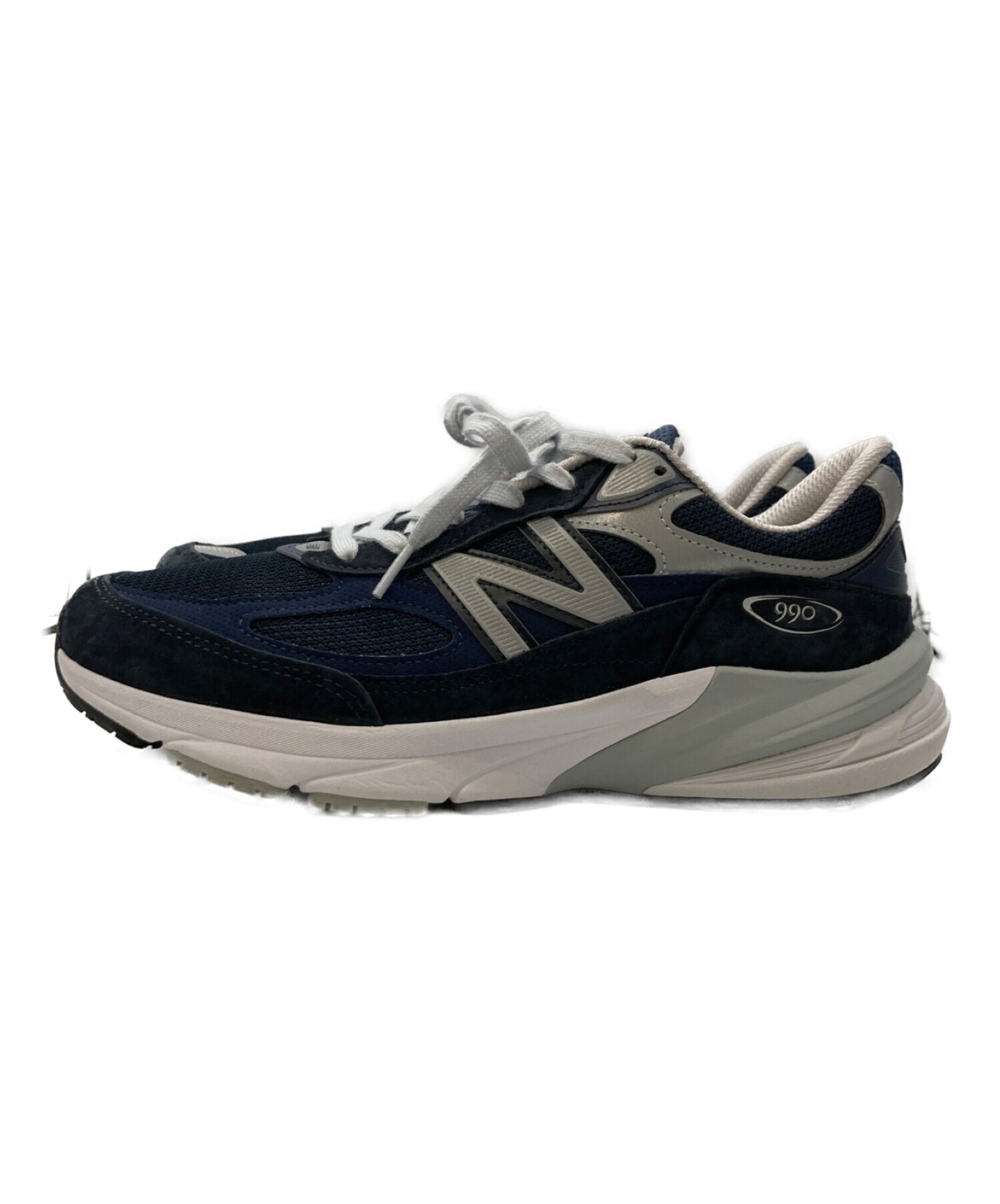 NEW BALANCE (ニューバランス) ローカットスニーカー ネイビー サイズ:27cm