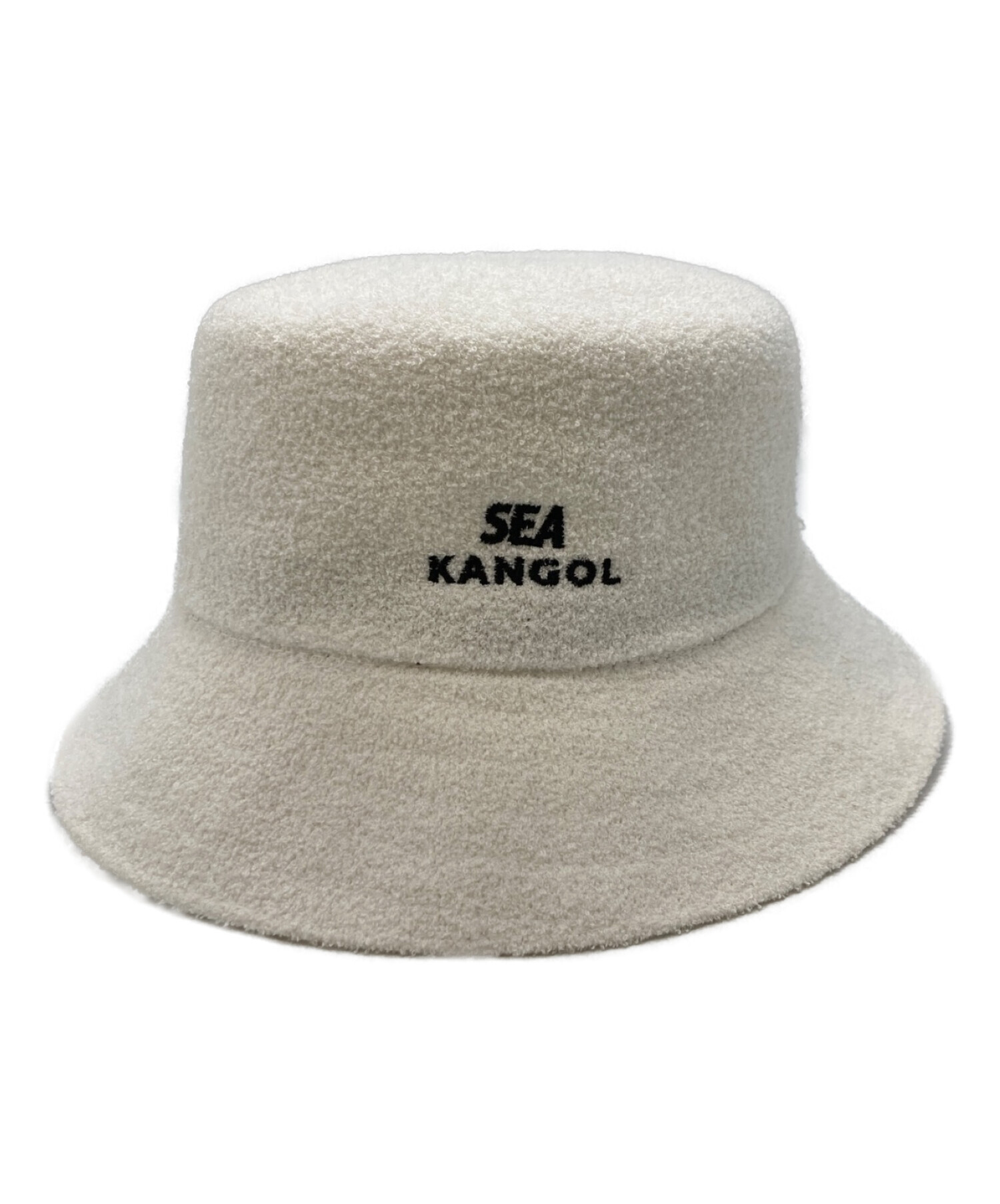KANGOL (カンゴール) WIND AND SEA (ウィンダンシー) ハット ホワイト サイズ:Ｌ