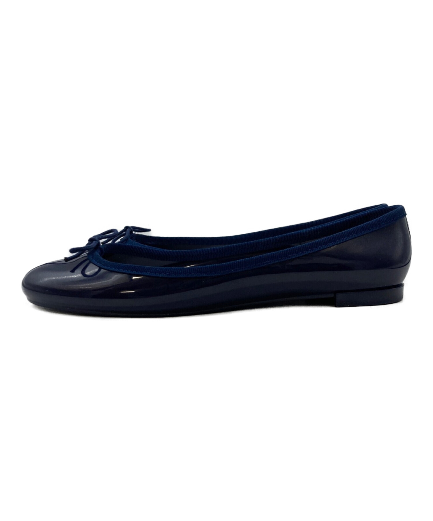 中古・古着通販】repetto (レペット) エナメルパンプス ネイビー