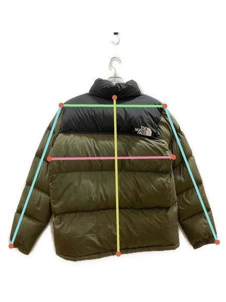 中古・古着通販】THE NORTH FACE (ザ ノース フェイス) ダウンジャケット カーキ×ブラック サイズ:XL｜ブランド・古着通販  トレファク公式【TREFAC FASHION】スマホサイト