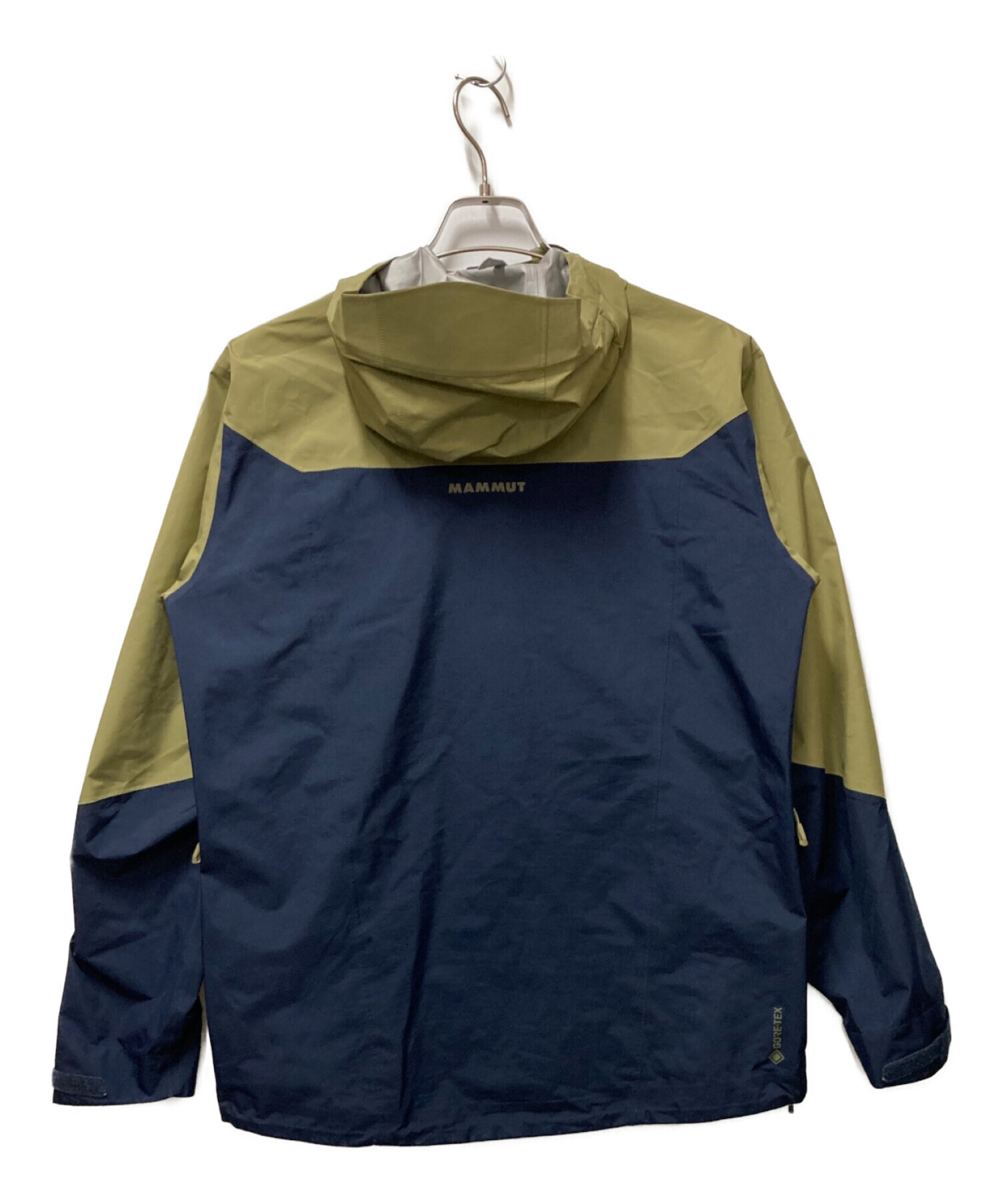 MAMMUT (マムート) wenaha jacket ベージュ×ネイビー サイズ:Ｍ