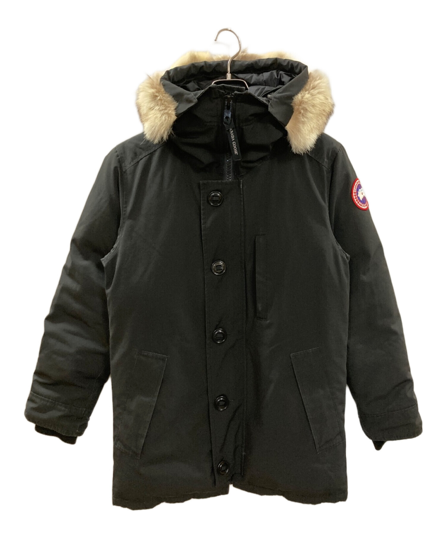 中古・古着通販】CANADA GOOSE (カナダグース) ダウンコート ブラック サイズ:S｜ブランド・古着通販 トレファク公式【TREFAC  FASHION】スマホサイト