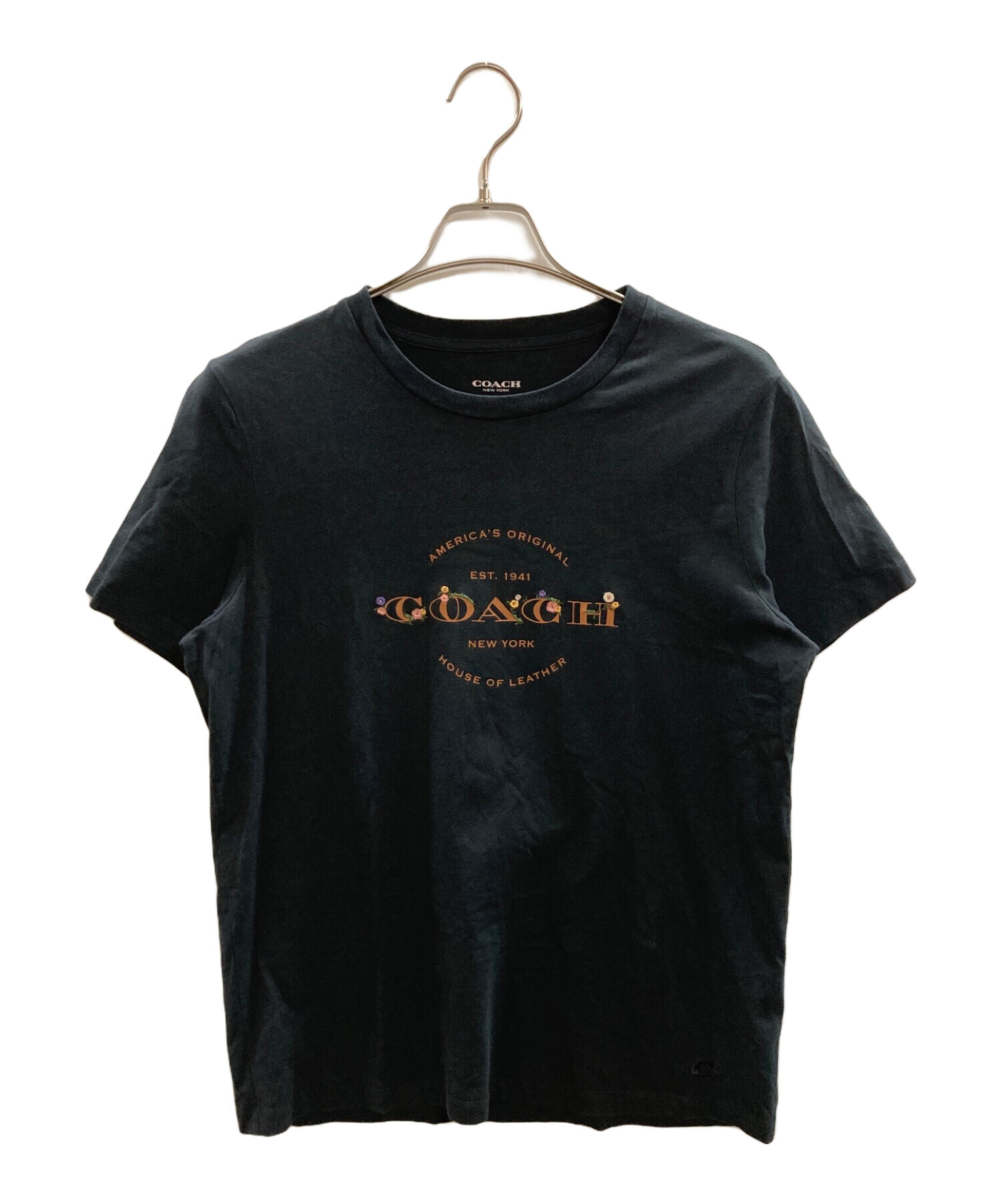 中古・古着通販】COACH (コーチ) プリントTシャツ ブラック サイズ:表記なし｜ブランド・古着通販 トレファク公式【TREFAC  FASHION】スマホサイト