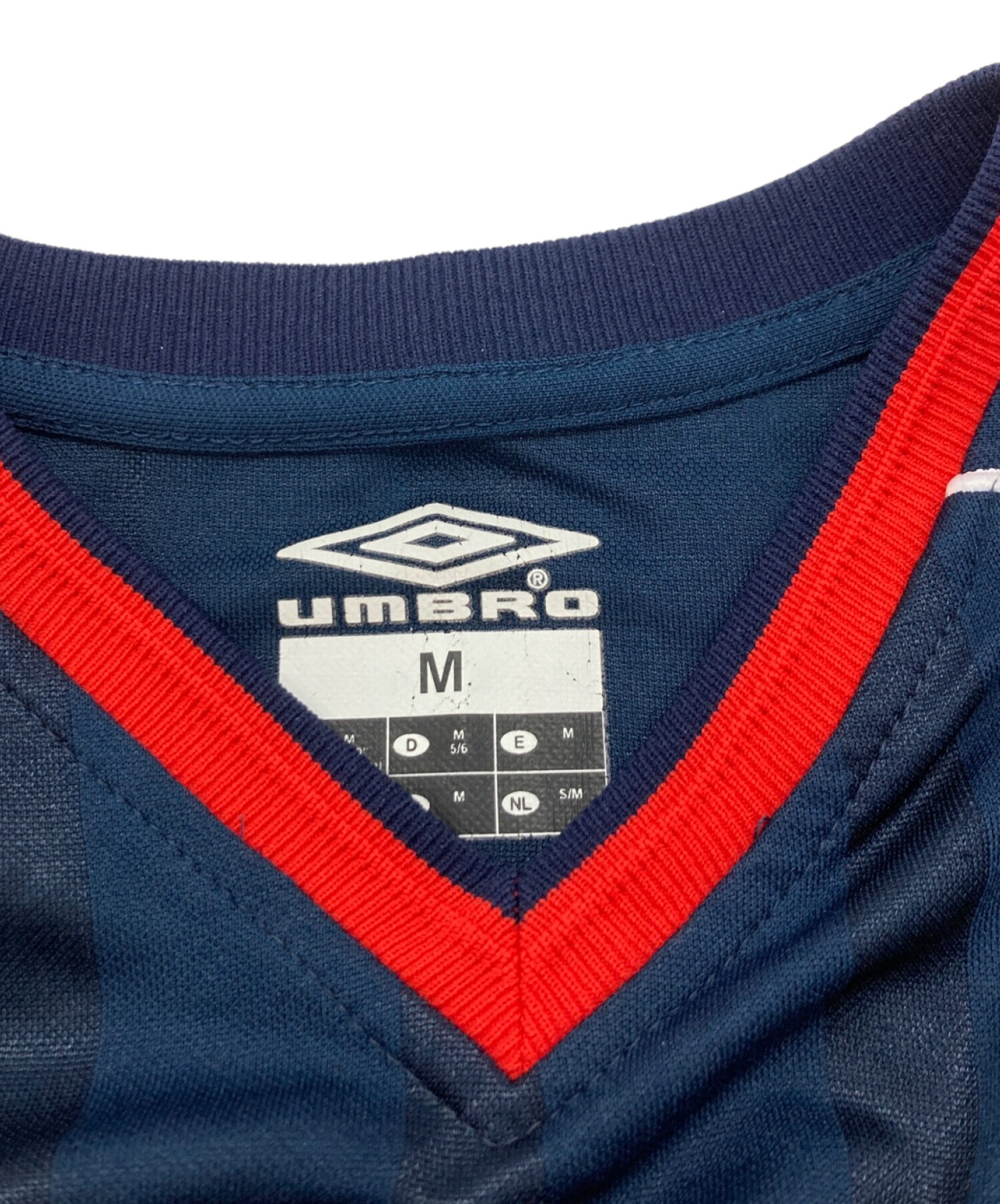 中古・古着通販】UMBRO (アンブロ) ゲームシャツ ネイビー サイズ:Ｍ｜ブランド・古着通販 トレファク公式【TREFAC  FASHION】スマホサイト