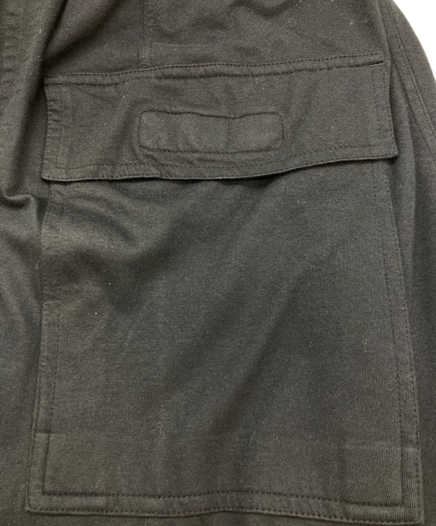 中古・古着通販】RICK OWENS DRKSHDW (リックオウエンス ダークシャドウ) PRISONER DRAWSTRING ブラック  サイズ:XS｜ブランド・古着通販 トレファク公式【TREFAC FASHION】スマホサイト