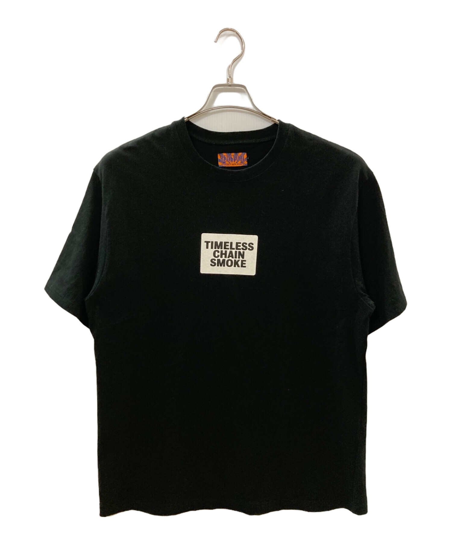 BUDSPOOL (バッズプール) TIMELESS CHAIN SMOKE TEE ブラック サイズ:Ｌ