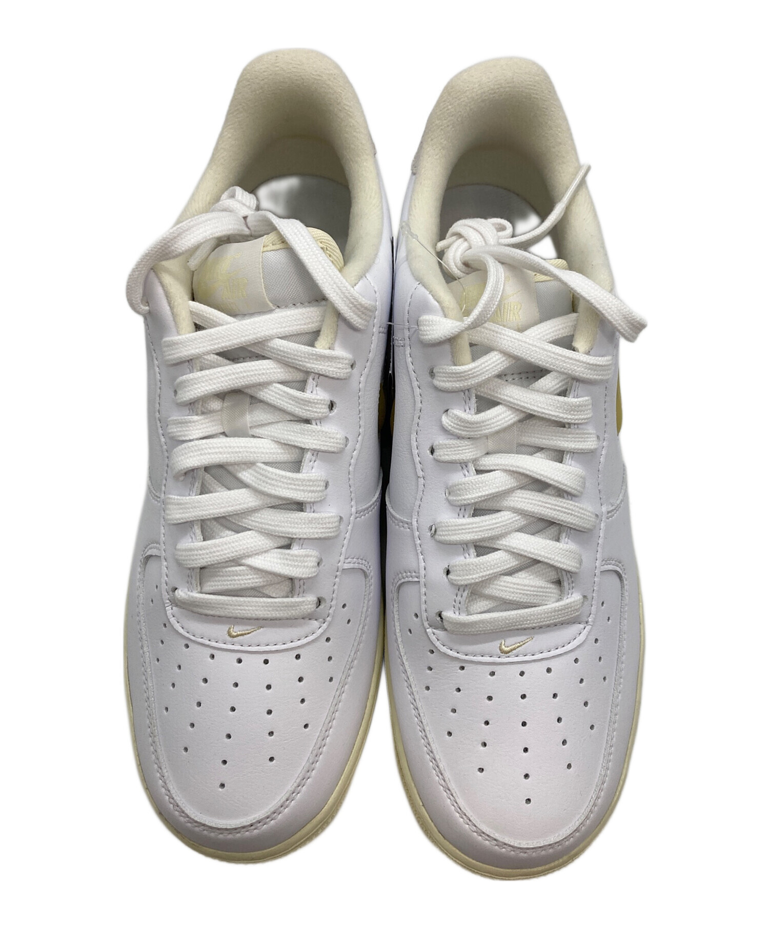 NIKE (ナイキ) Air Force 1 '07 LX JELLY Swoosh Vanilla Sneaker/ナイキ　DC8894-100  ホワイト サイズ:27cm