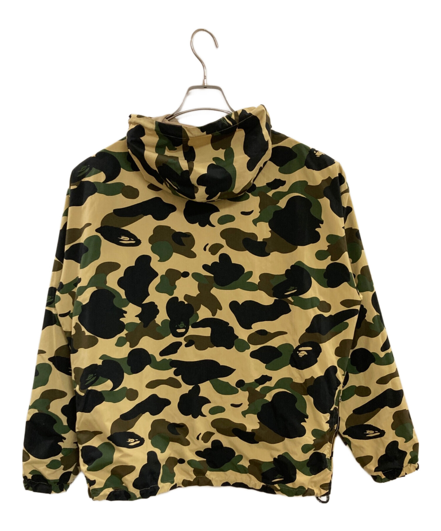 中古・古着通販】A BATHING APE (アベイシングエイプ) ベイプカモリバーシブルナイロンジャケット/A BATHING APE  グリーン×カーキ サイズ:Ｍ｜ブランド・古着通販 トレファク公式【TREFAC FASHION】スマホサイト