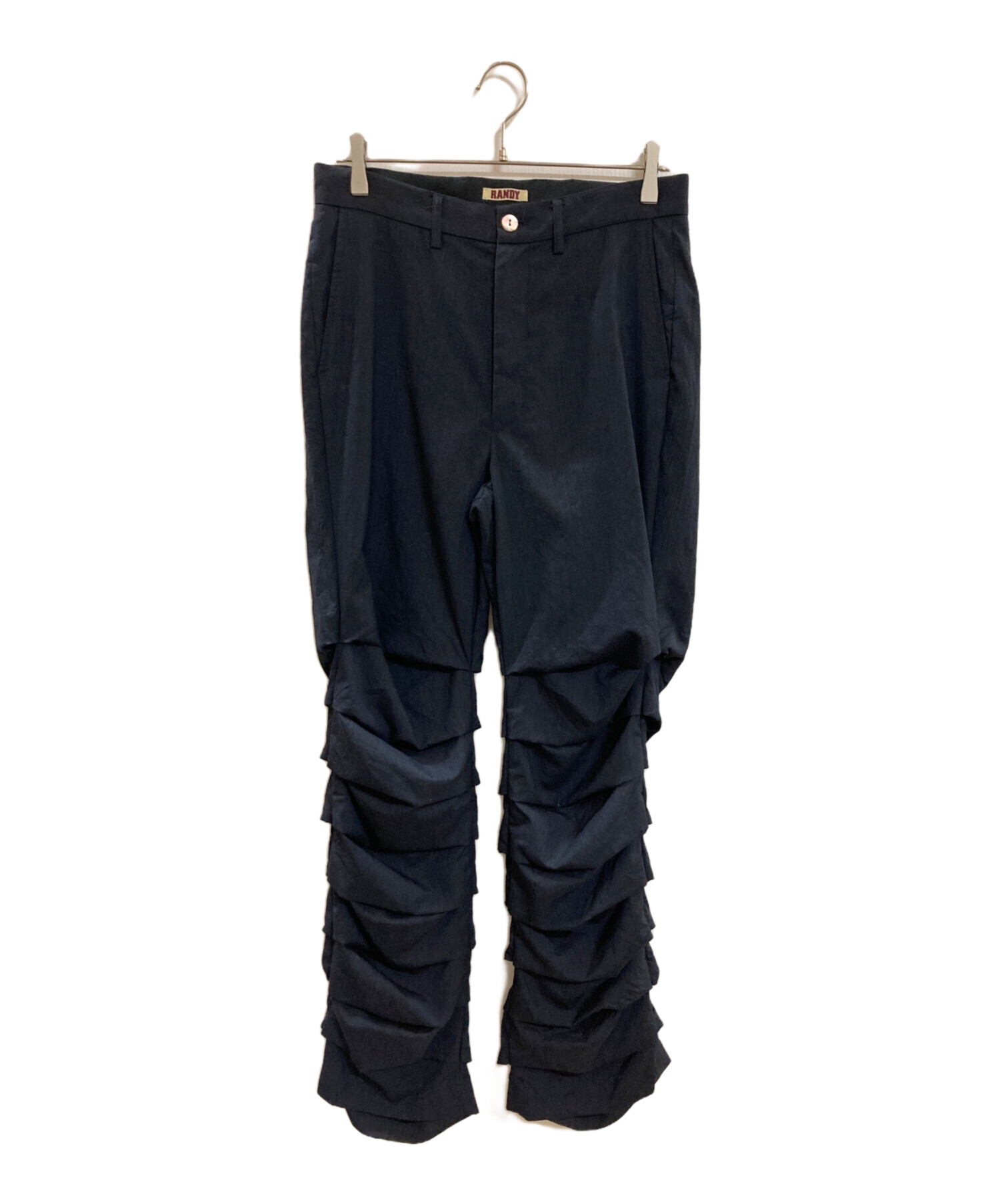 中古・古着通販】RANDY (ランディー) 23SS SHOPPING CART ACCORDION PANTS SS23-RPT03 ランディ  ネイビー サイズ:2｜ブランド・古着通販 トレファク公式【TREFAC FASHION】スマホサイト