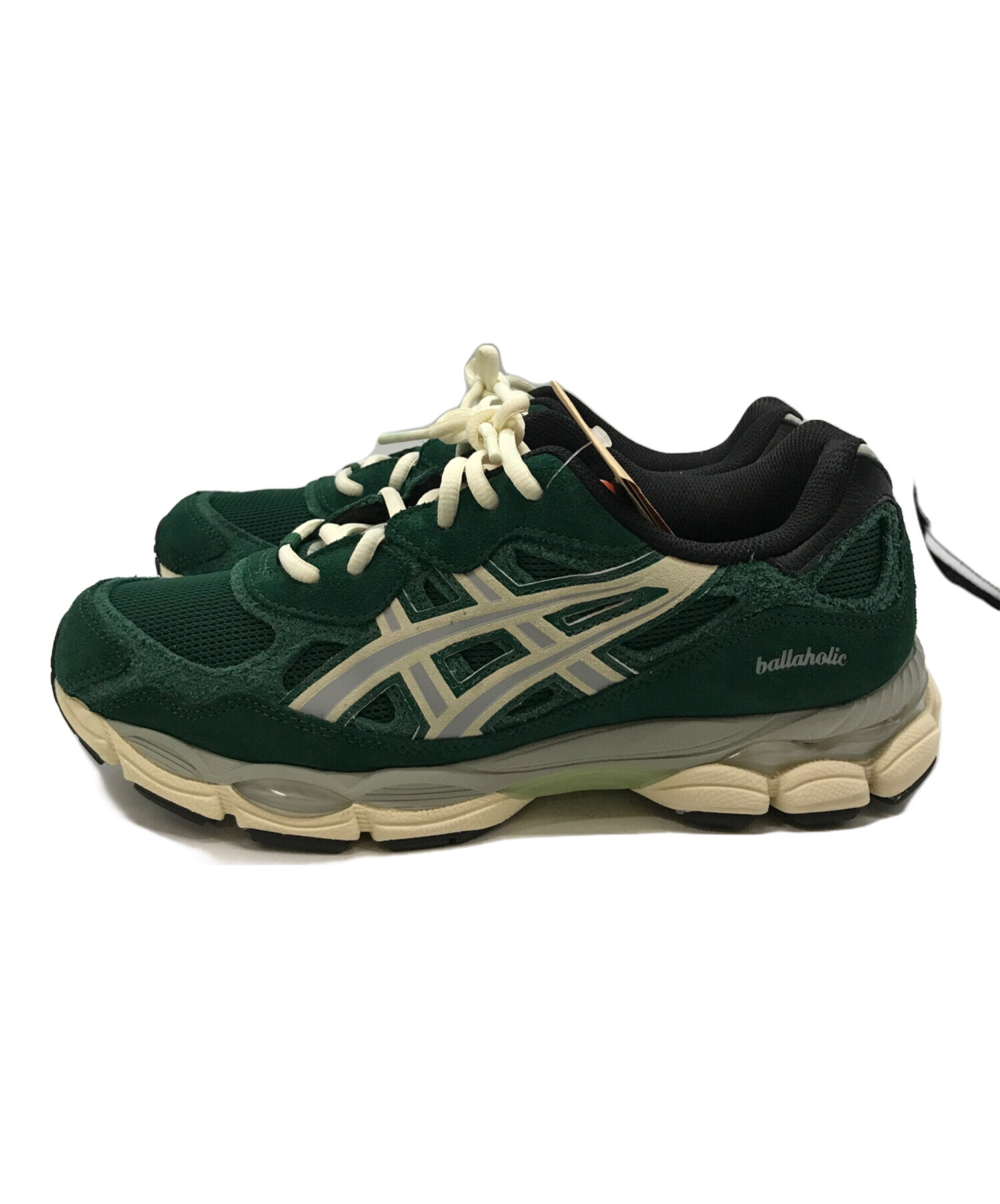 中古・古着通販】asics (アシックス) ballaholic (ボーラホリック) GEL-NYC/asics/ballaholic グリーン  サイズ:27cm｜ブランド・古着通販 トレファク公式【TREFAC FASHION】スマホサイト