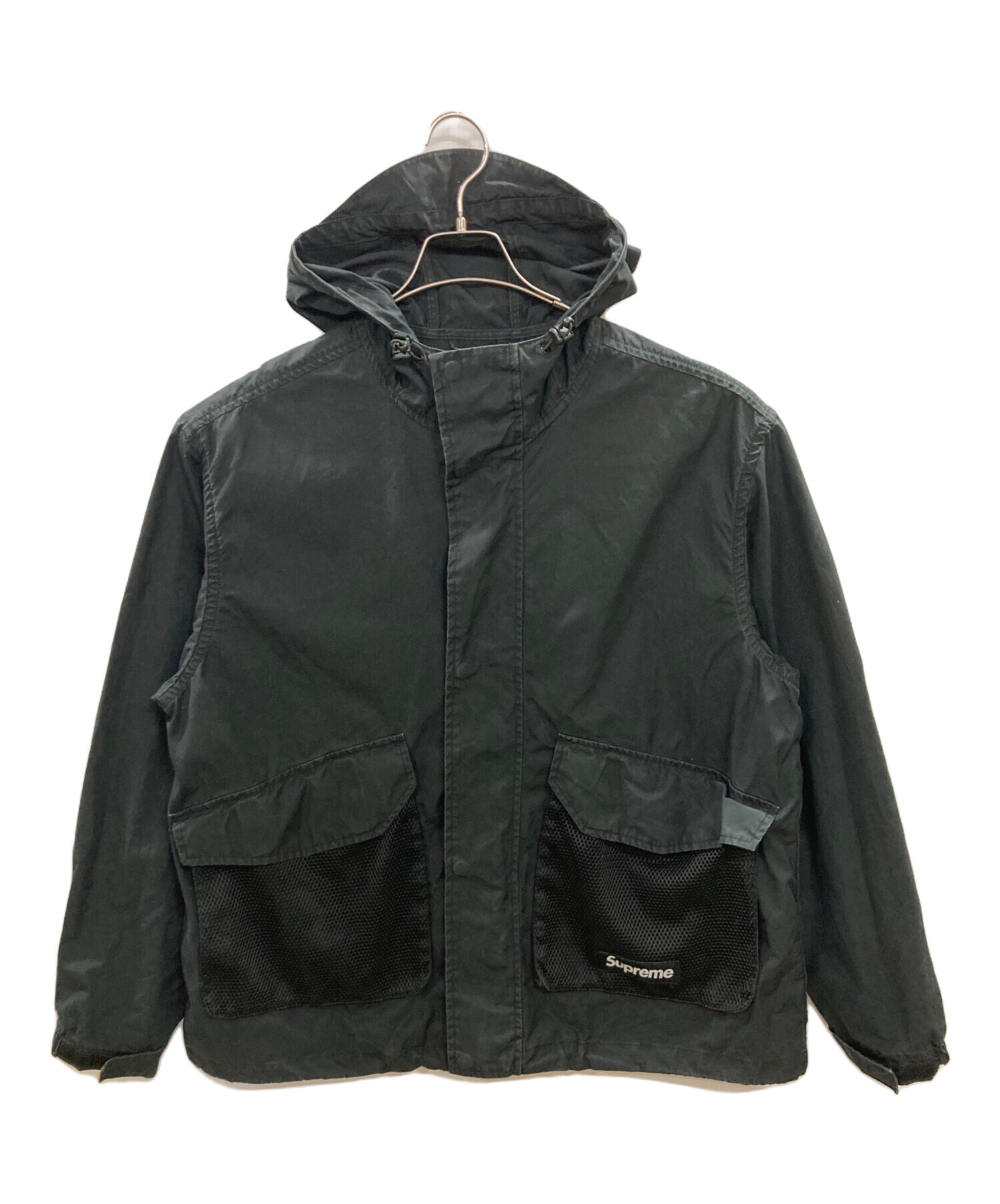 中古・古着通販】SUPREME (シュプリーム) Mesh Pocket Cargo Jacket/Supreme ブラック  サイズ:Ｌ｜ブランド・古着通販 トレファク公式【TREFAC FASHION】スマホサイト