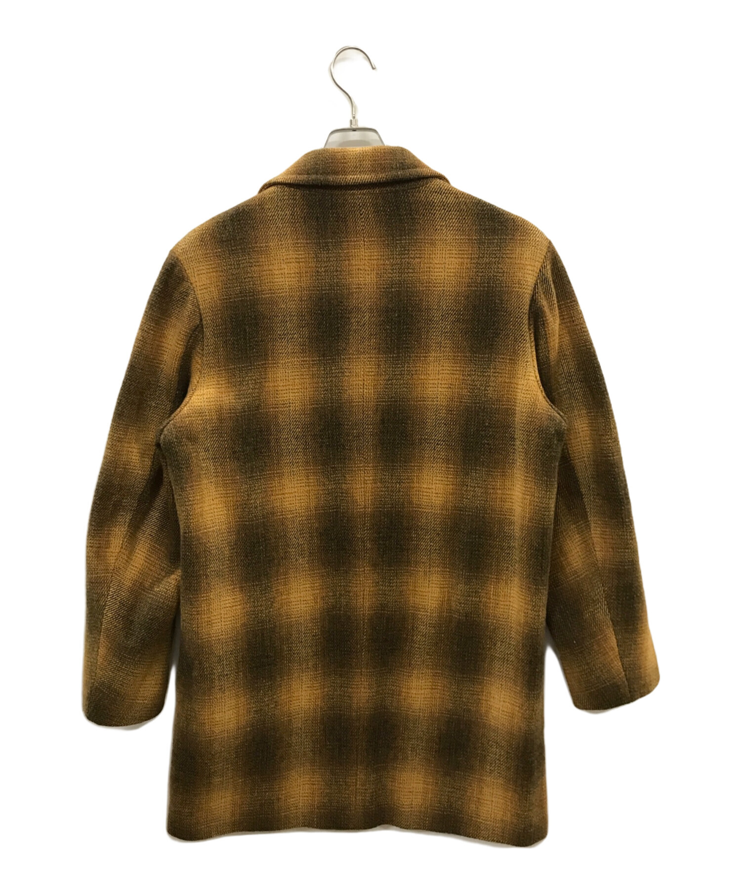 中古・古着通販】SUPREME (シュプリーム) 16AW Shadow Plaid Wool Over Coat/Supreme ベージュ  サイズ:S｜ブランド・古着通販 トレファク公式【TREFAC FASHION】スマホサイト