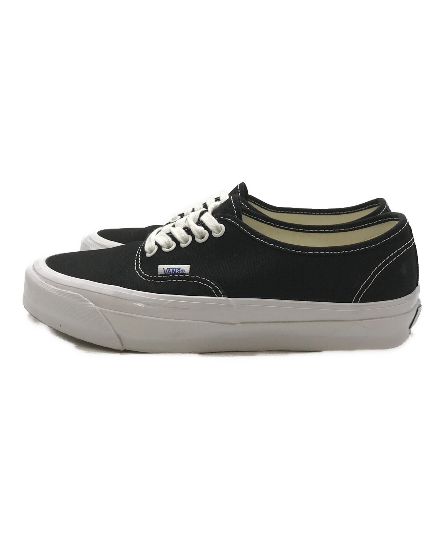 VANS (バンズ) Authentic Reissue 44/バンズ　オーセンティック ブラック×ホワイト サイズ:26.5cm