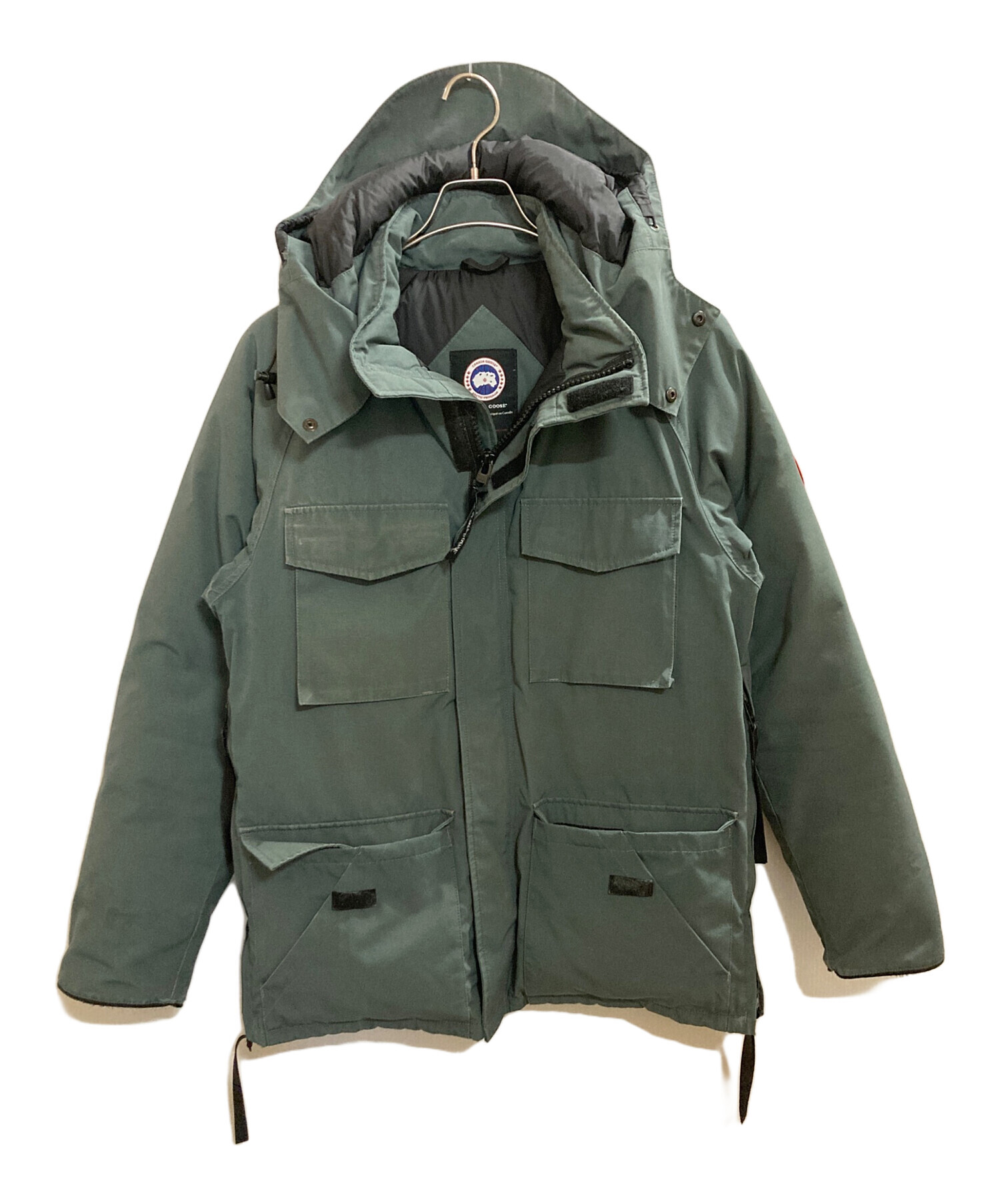 CANADA GOOSE (カナダグース) カムループスダウンジャケット4078JM グリーン サイズ:L