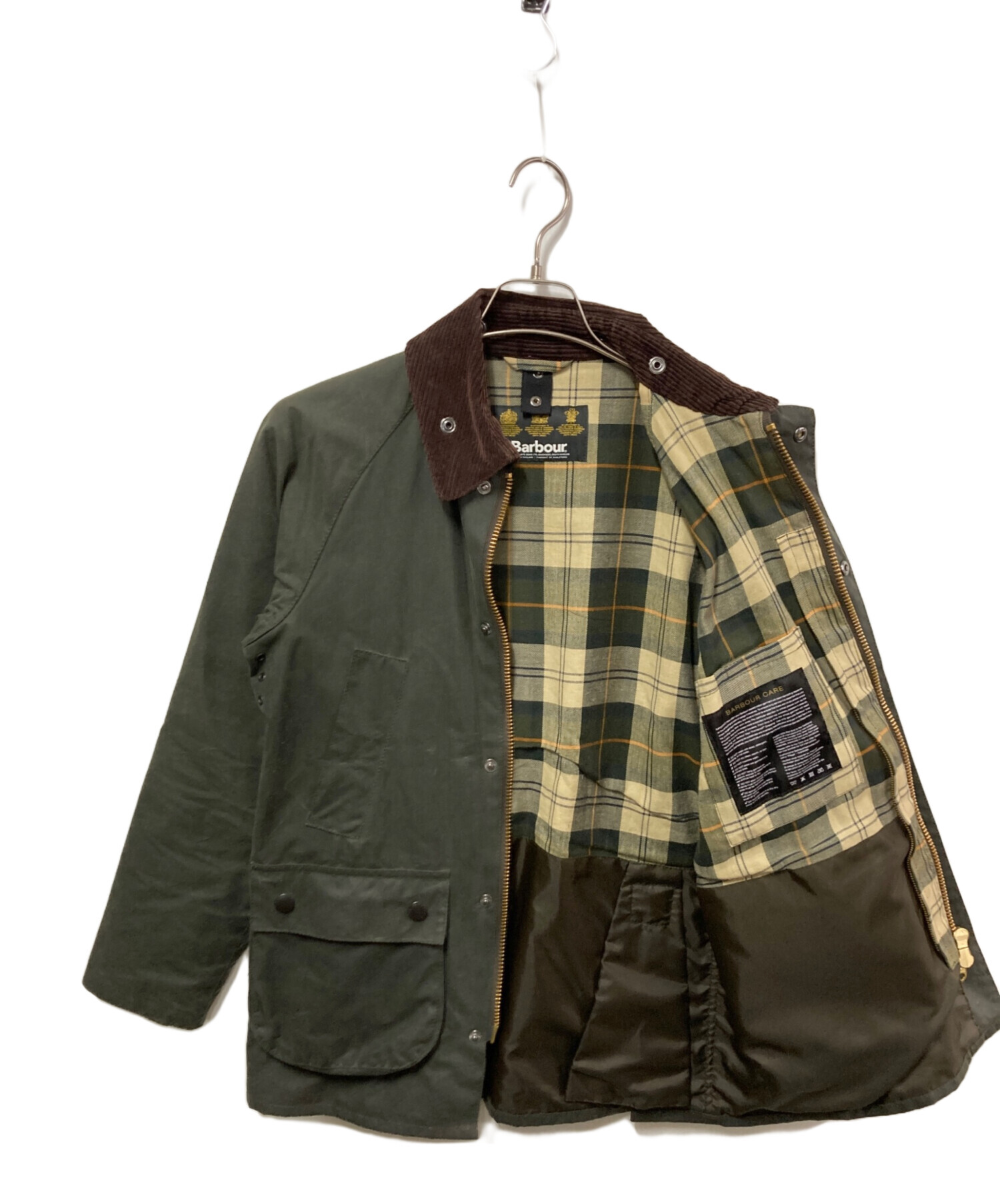 Barbour (バブアー) SL BEDALEオイルドジャケット オリーブ サイズ:36