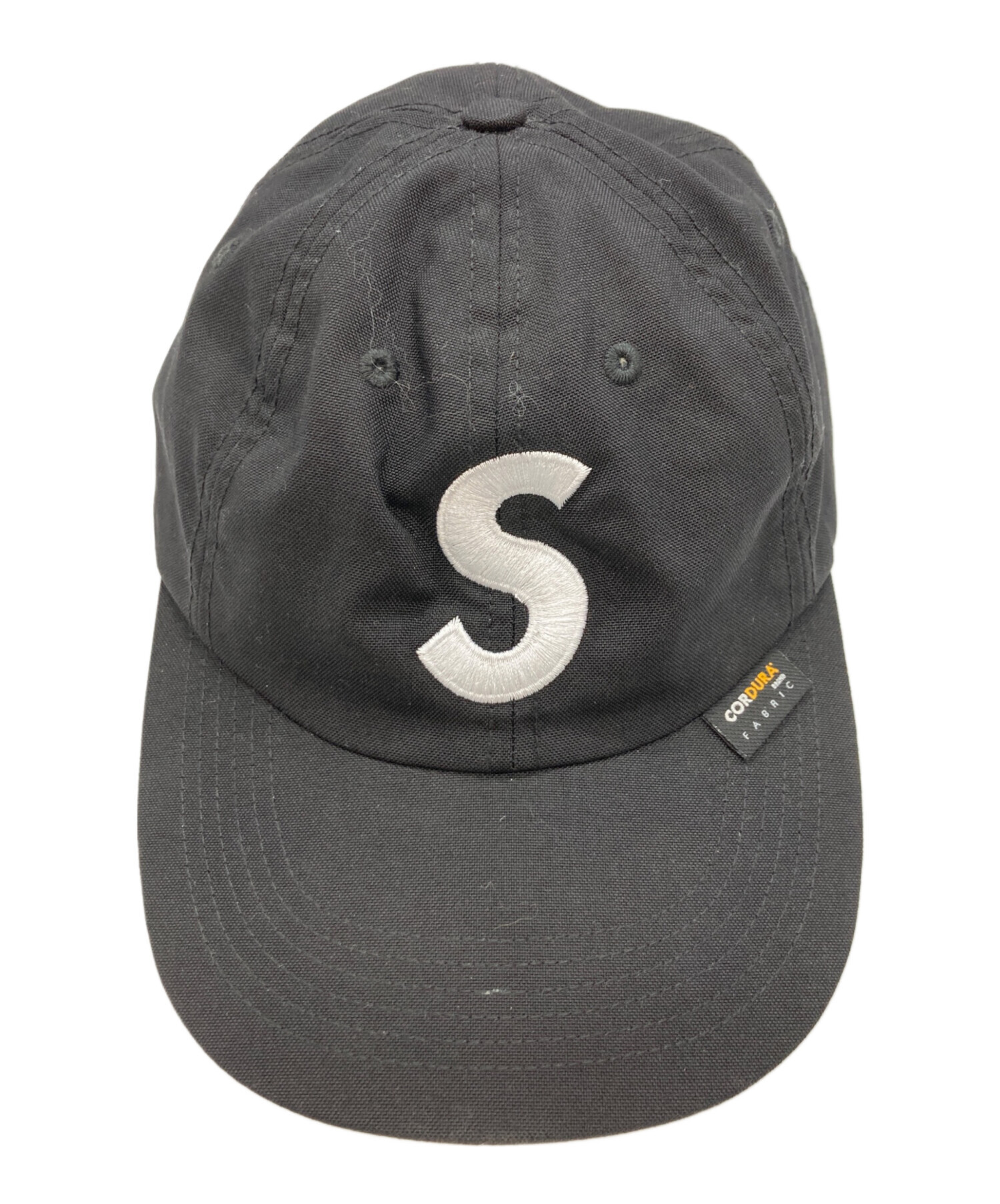 中古・古着通販】SUPREME (シュプリーム) SロゴCORDURAキャップ ブラック｜ブランド・古着通販 トレファク公式【TREFAC  FASHION】スマホサイト