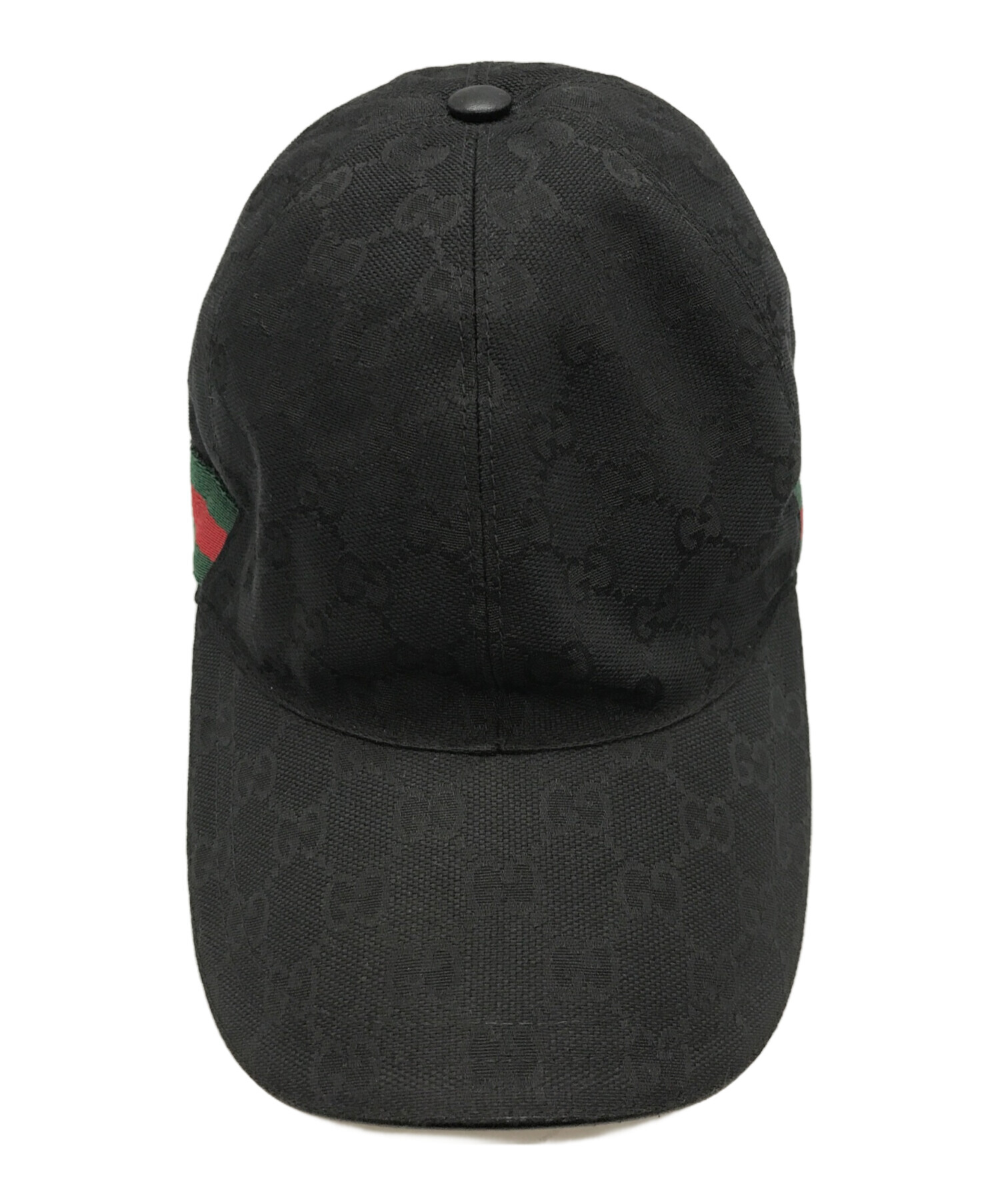 中古・古着通販】GUCCI (グッチ) GGキャンバスキャップ ブラック サイズ:XL60｜ブランド・古着通販 トレファク公式【TREFAC  FASHION】スマホサイト