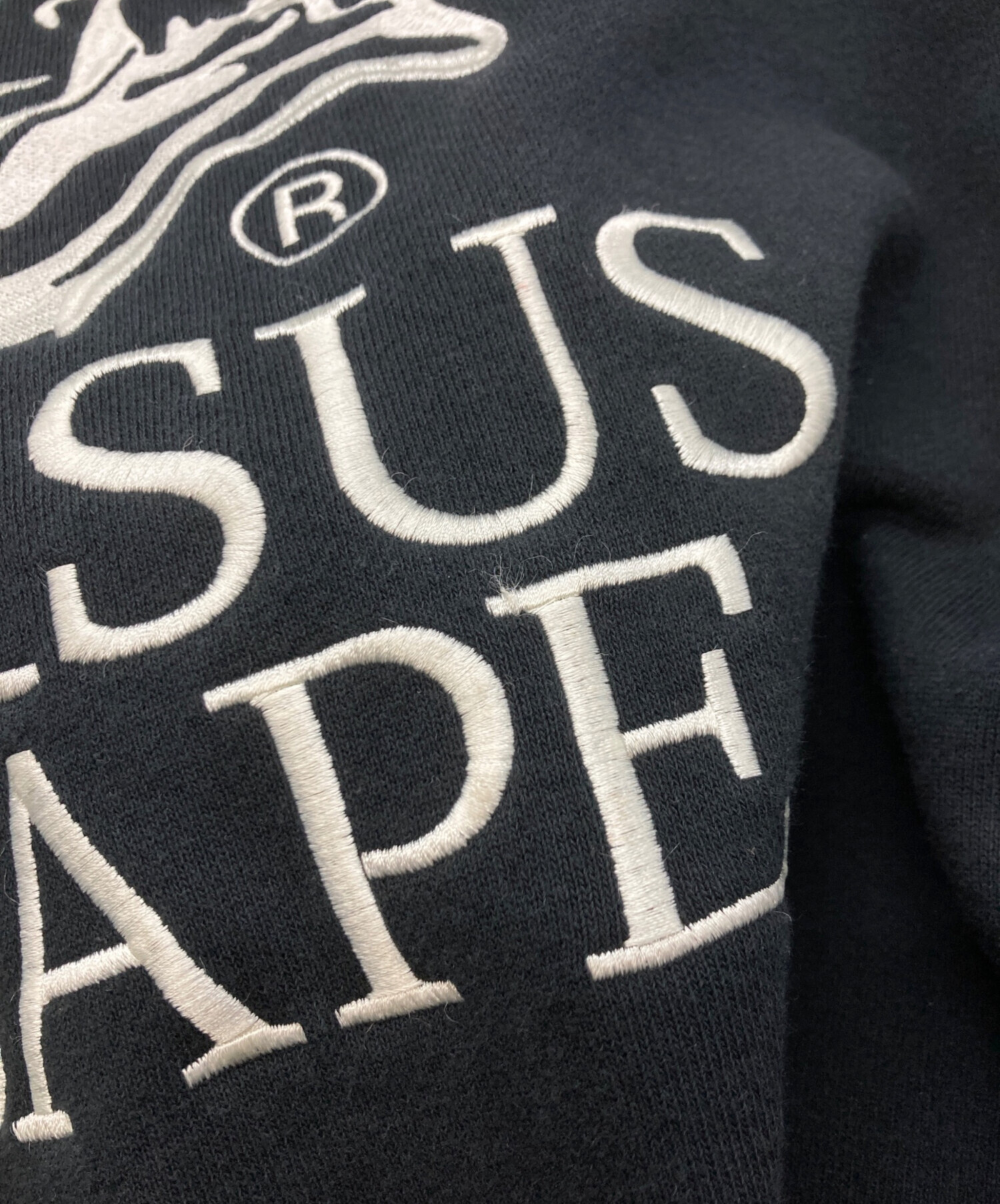 URSUS BAPE (アーサスベイプ) パーカー ブラック サイズ:Ｍ