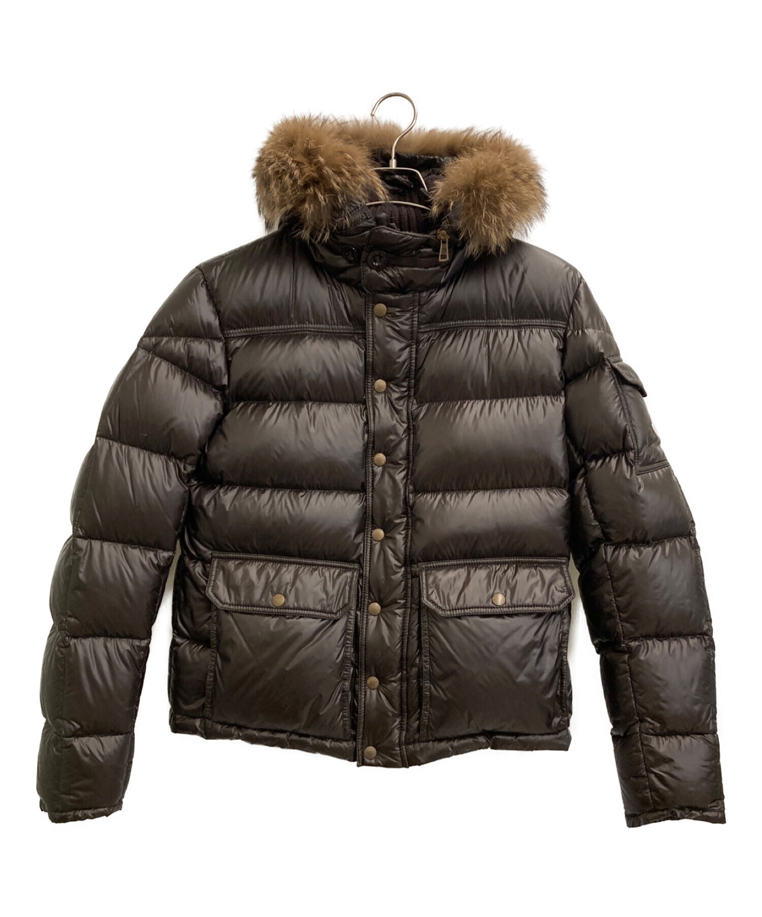 中古・古着通販】MONCLER (モンクレール) HUBERT JACKET ブラウン