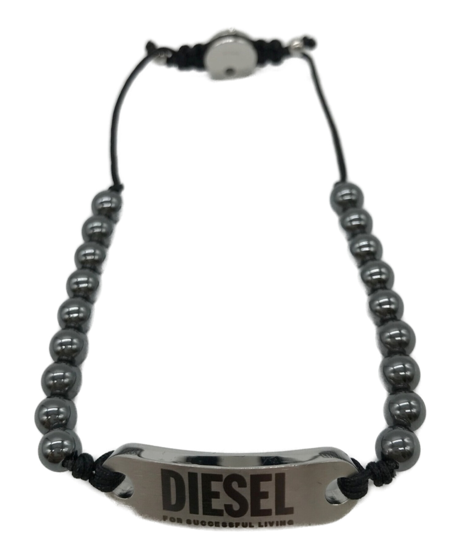 中古・古着通販】DIESEL (ディーゼル) ロゴトップブレスレット