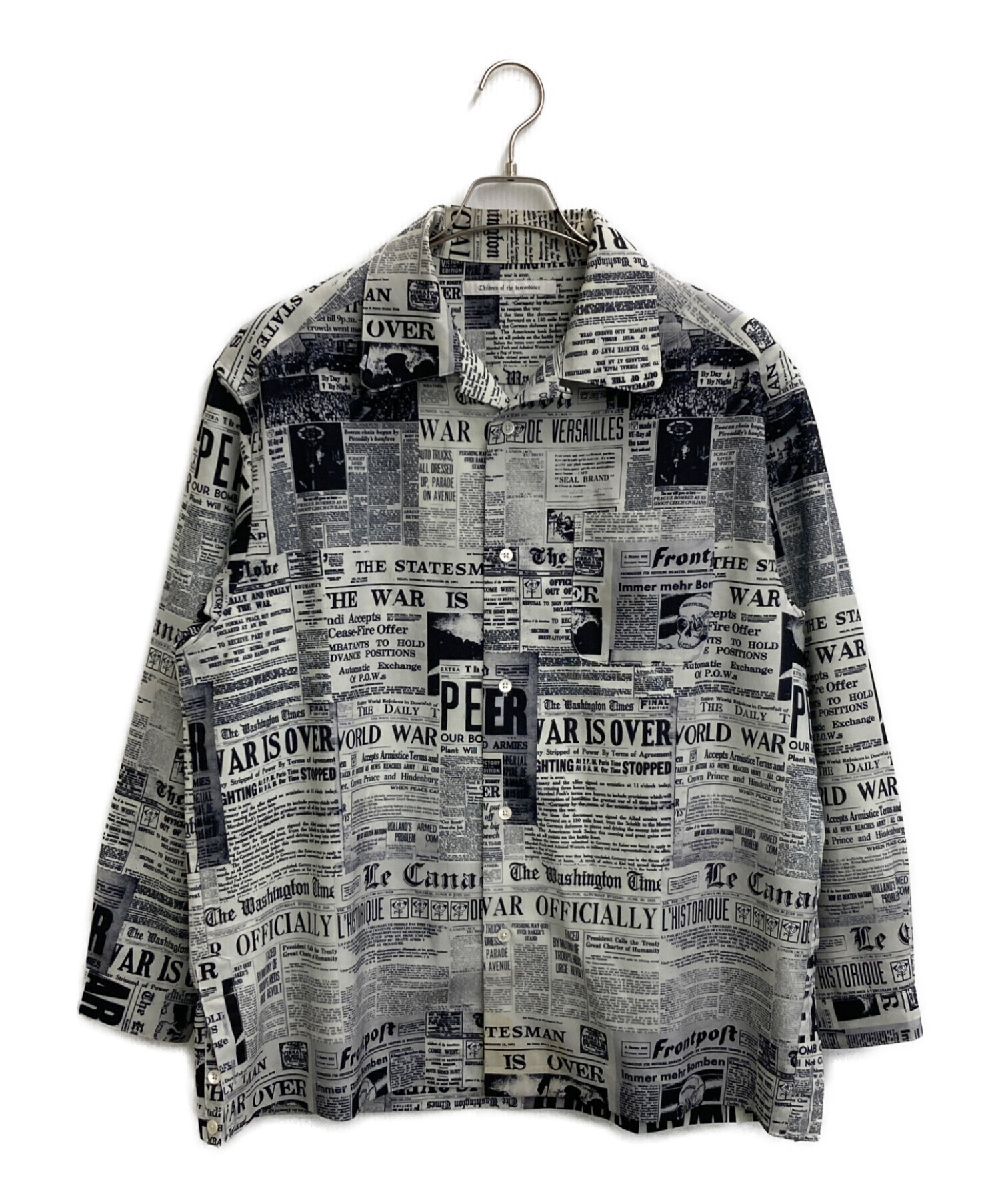 Children of the Discordance (チルドレン オブ ザ ディスコーダンス) PERSONAL DATA PRINT SHIRT  ライトグレー サイズ:2