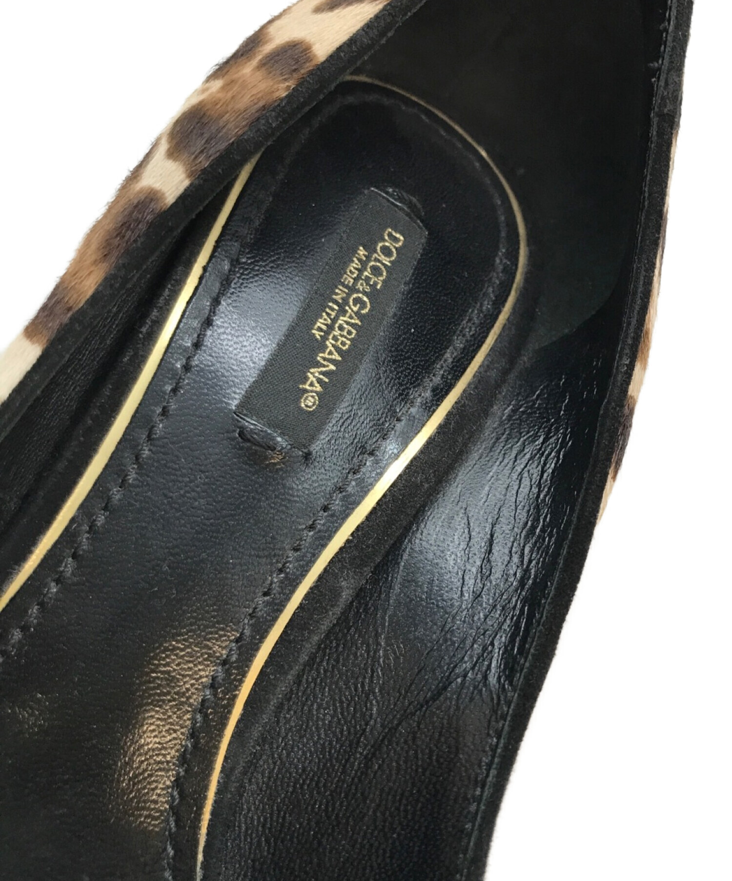 激安 質屋 DOLCE&GABBANA パンプス EU35(21.5cm位) 【古着】【中古