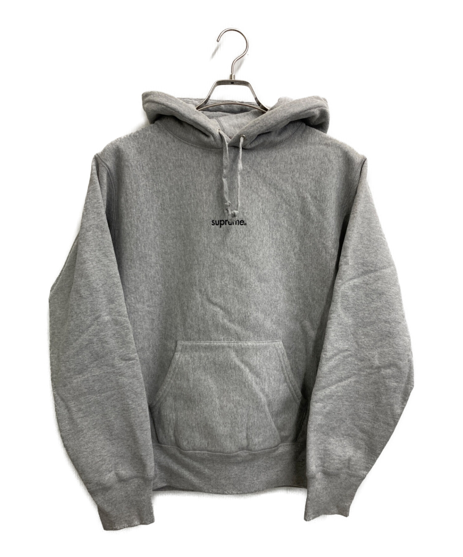 supreme Trademark Hooded Sweatshirt グレー