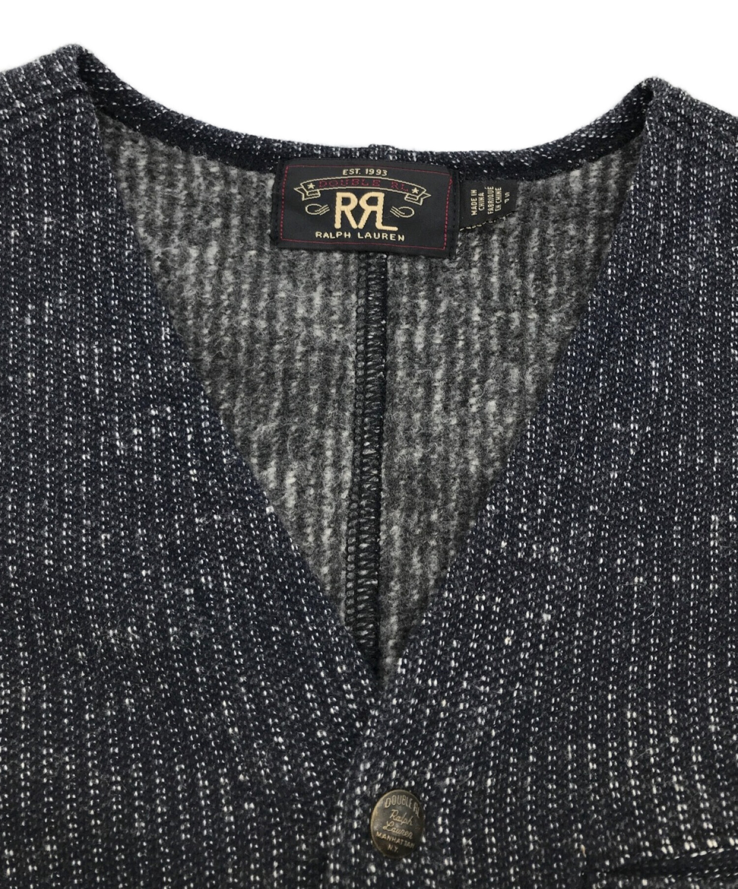 中古・古着通販】RRL (ダブルアールエル) コットンブレンドフリース