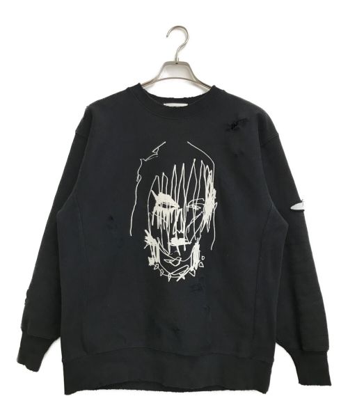 中古・古着通販】KIDILL (キディル) GT Sweat ブラック サイズ:44