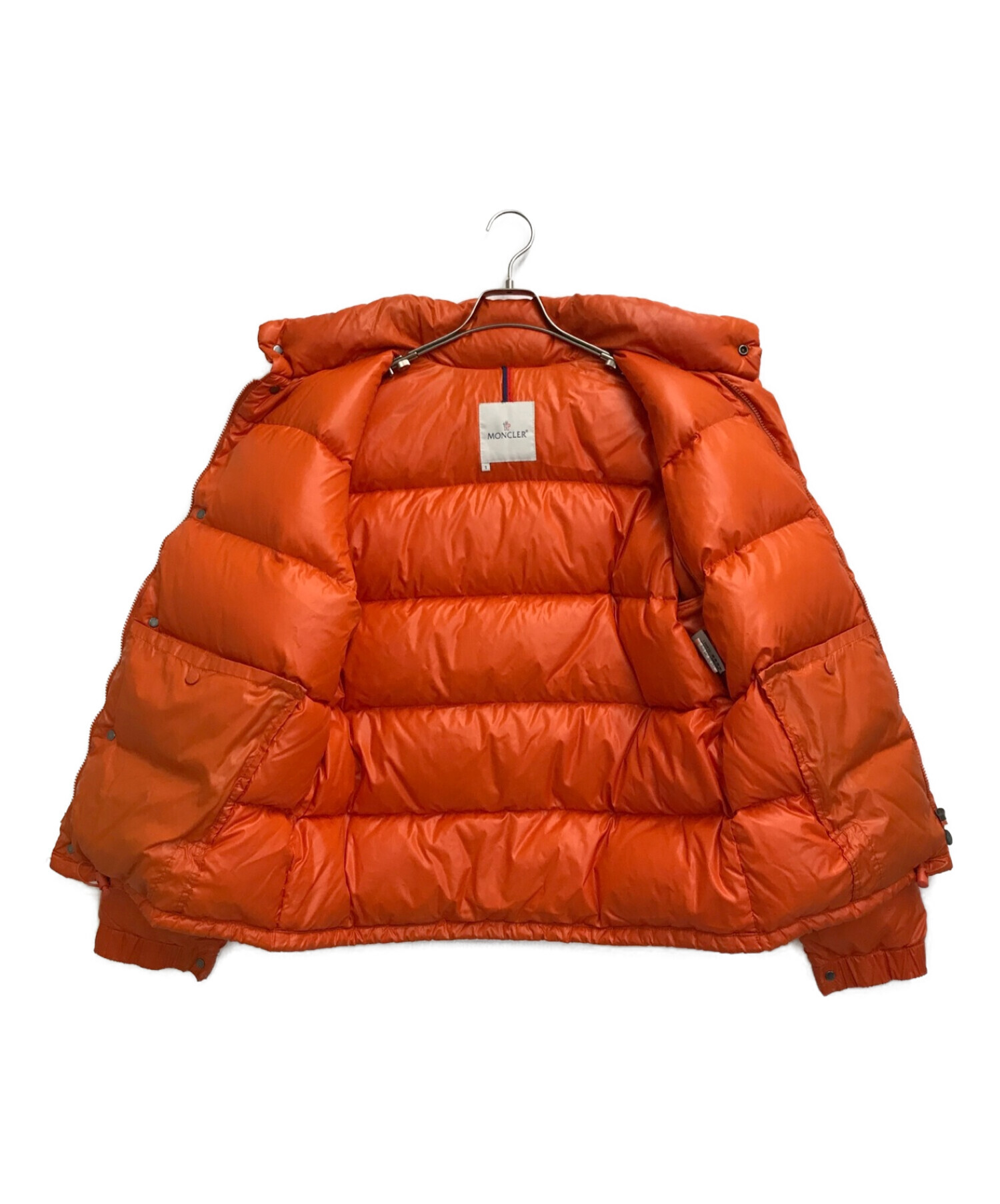 中古・古着通販】MONCLER (モンクレール) ダウンジャケット オレンジ