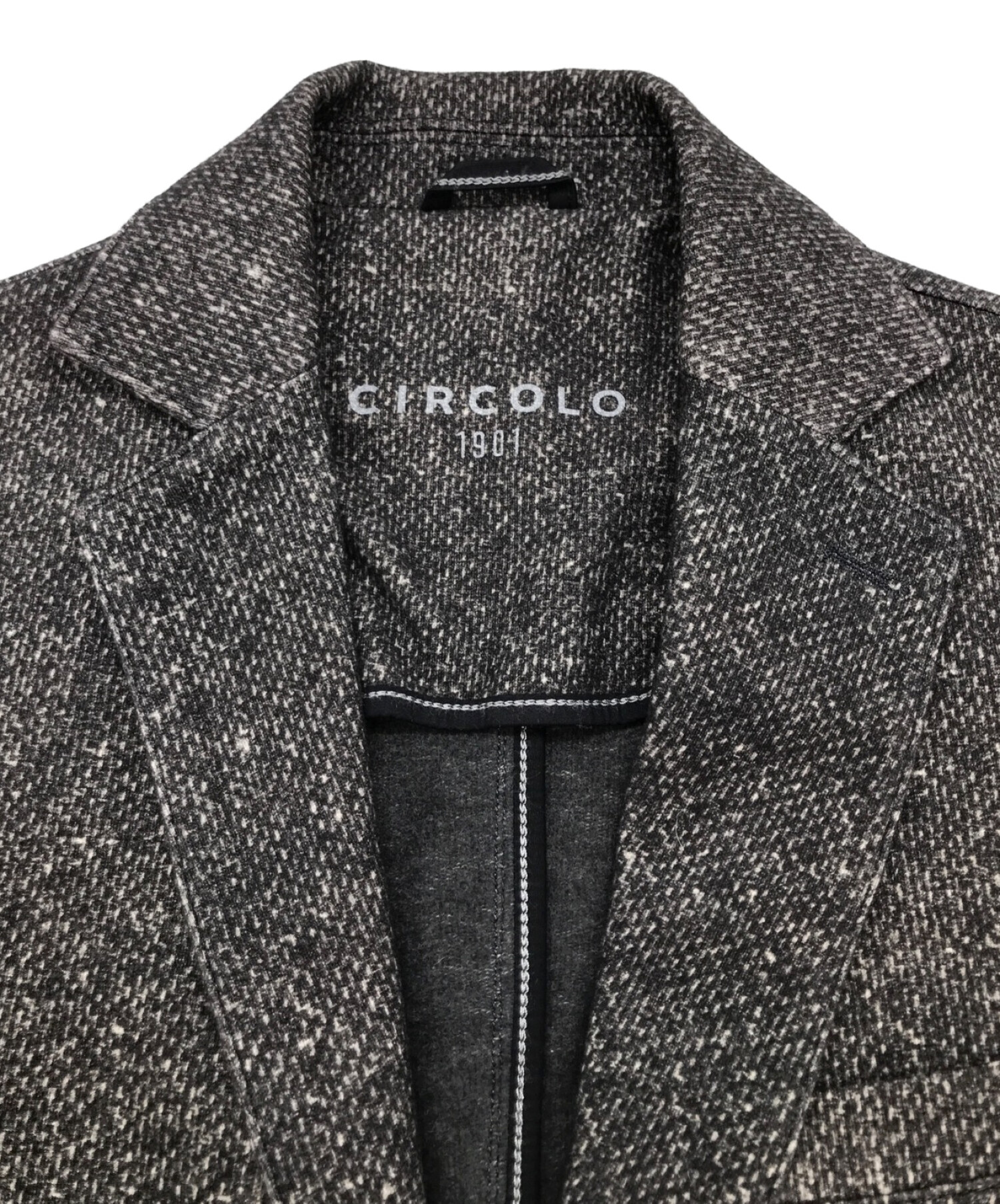 CIRCOLO 1901 (チルコロ1901) テーラードジャケット グレー サイズ:42