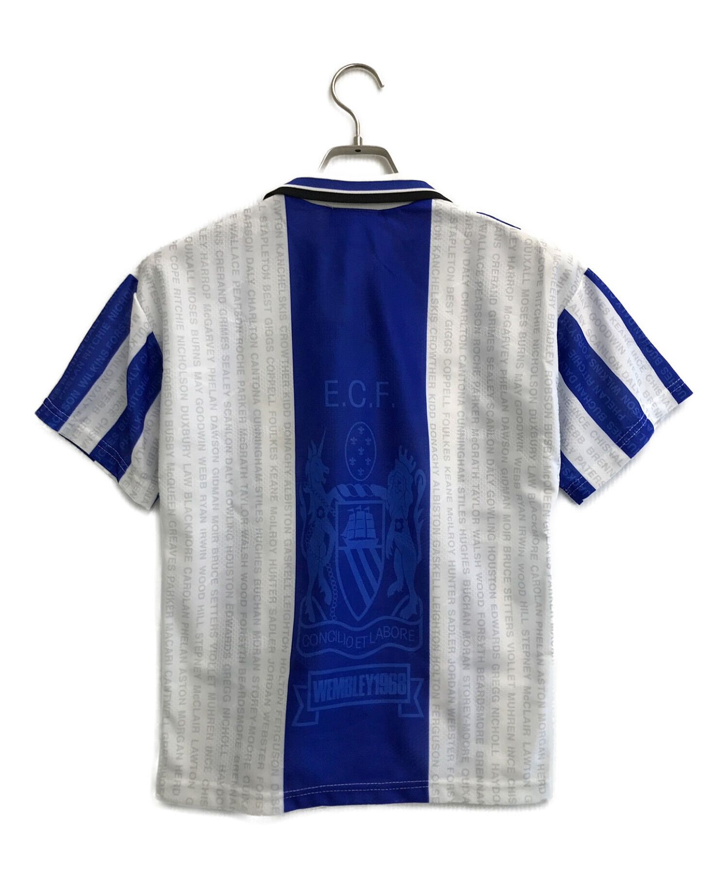 UMBRO (アンブロ) ゲームシャツ ホワイト×ブルー サイズ:Ｌ