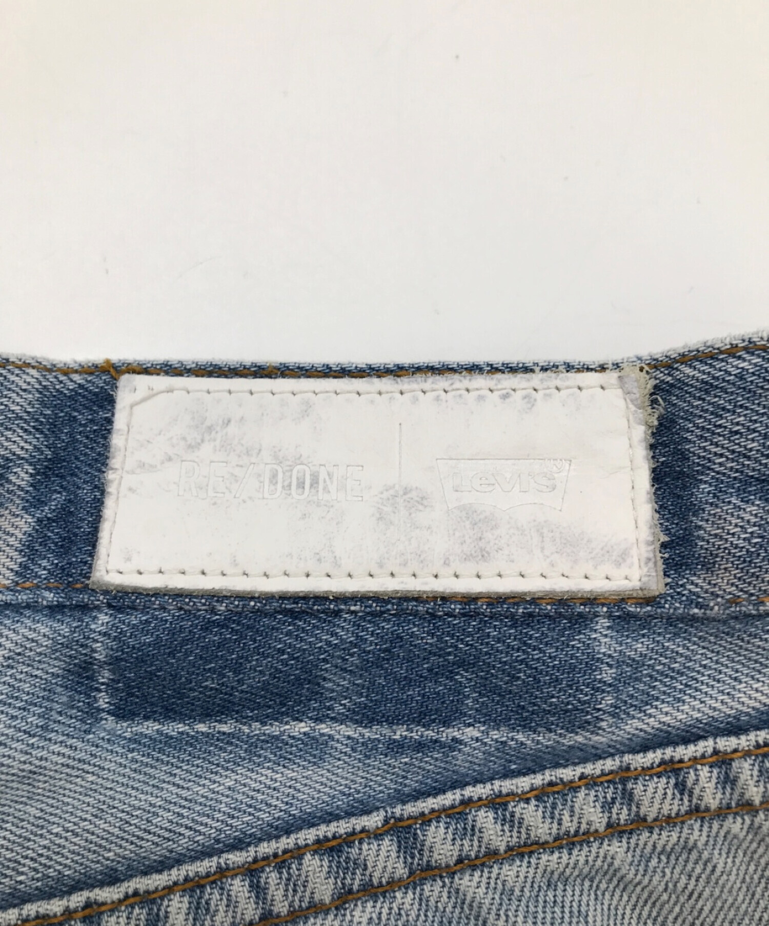 中古・古着通販】LEVI'S (リーバイス) カットオフデニムパンツ ライト