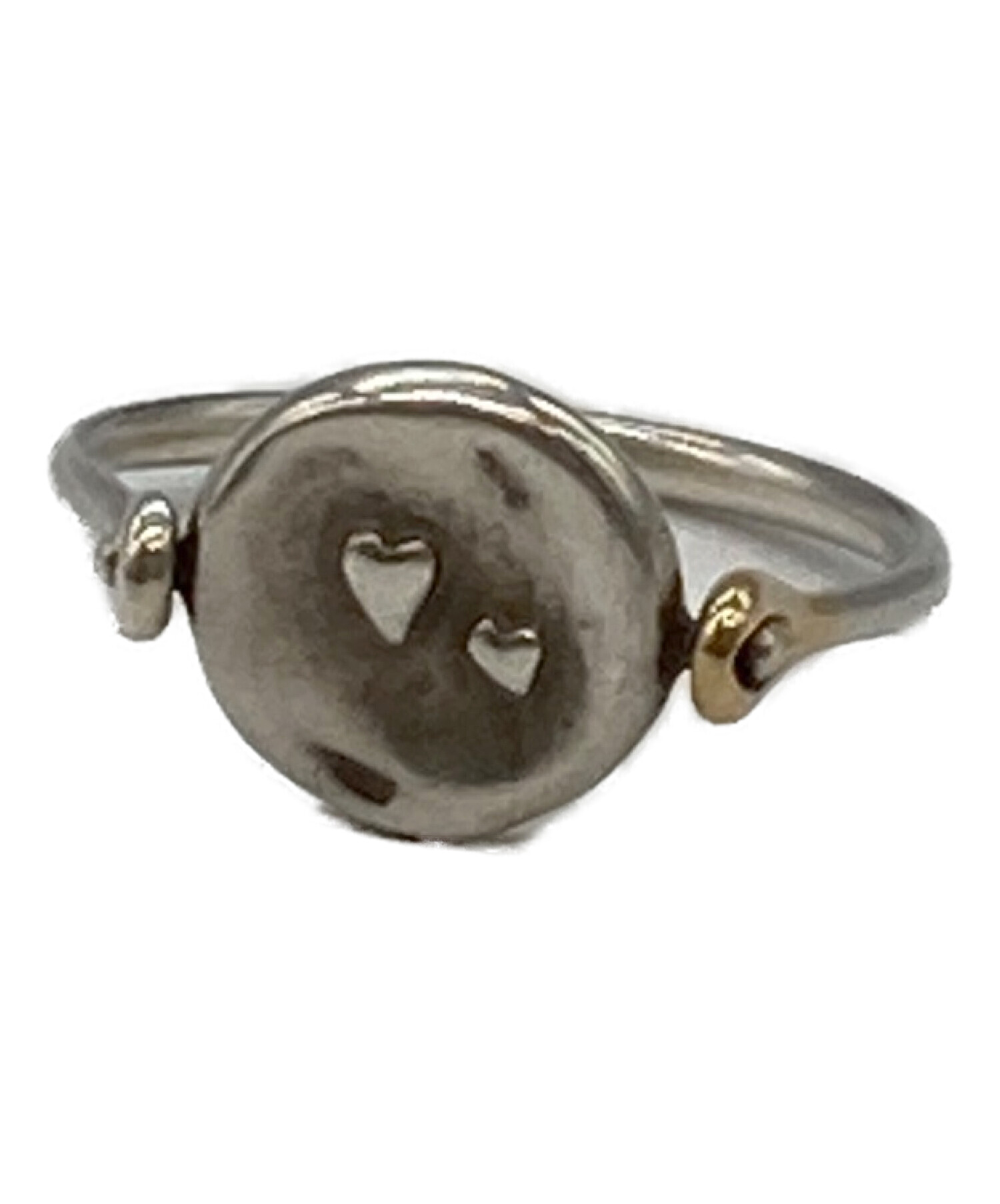 PORTER CLASSIC SILVER HEART RING - リング