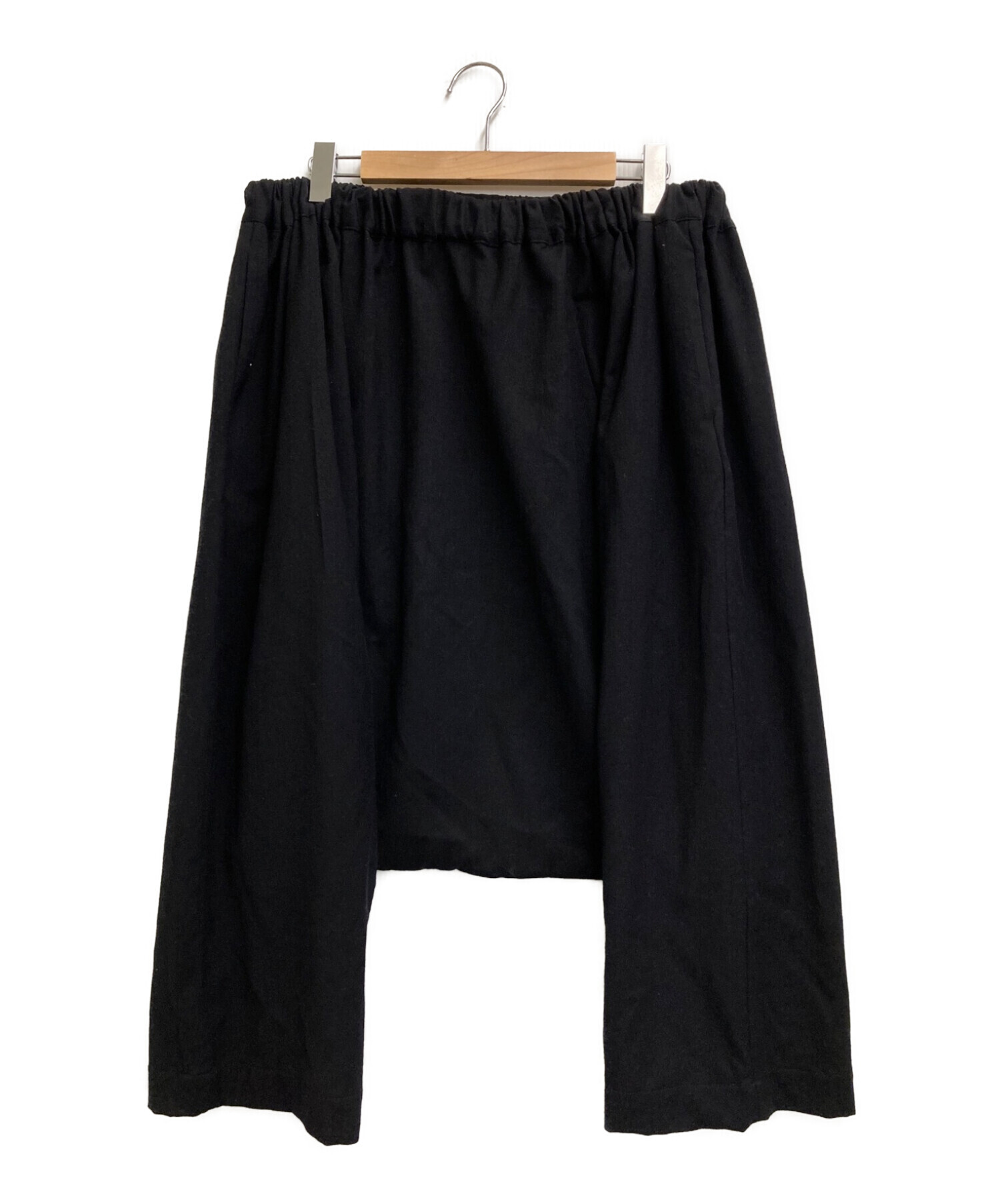 中古・古着通販】CASEY CASEY (ケーシーケーシー) BLACK H PANT ー