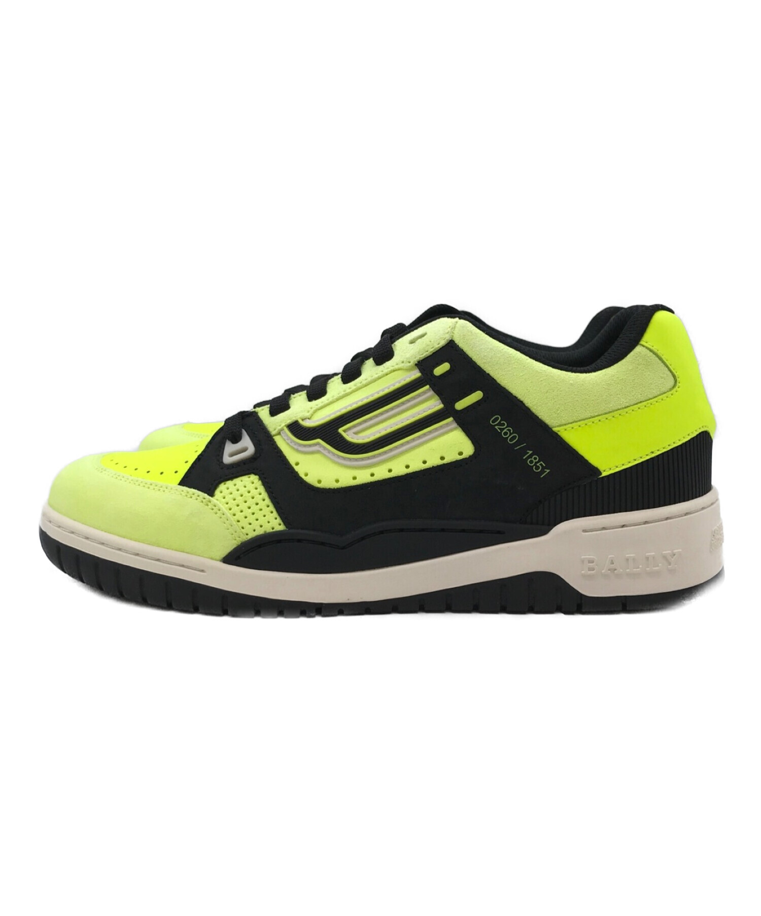 BALLY (バリー) KUBA TB 616 YELLOW FLUO ネオングリーン サイズ:8E