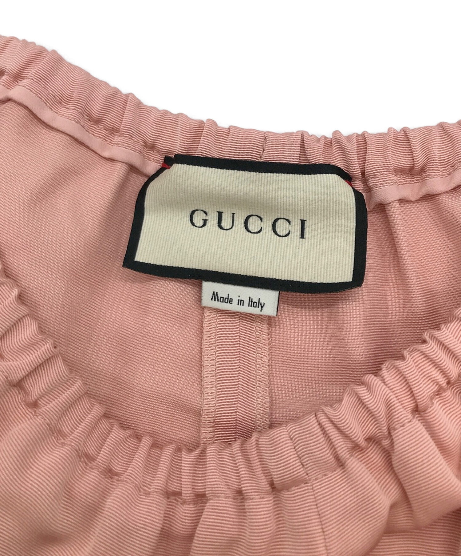 GUCCI グッチ ショートパンツ 42(M位) ピンク(レース) 【古着】-